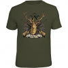 Rahmenlos "Hunting Club" T-Shirt Unisex (Oliv) 