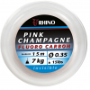 Rhino Vorfachschnur Pink Champagne Fluoro Carbon