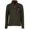Univers Fleecepullover mit Rollkragen 