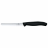 Victorinox Swiss Classic Tomaten- und Tafelmesser (schwarz) 