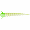 Westin Greedy Worm (White/Chartreuse) 