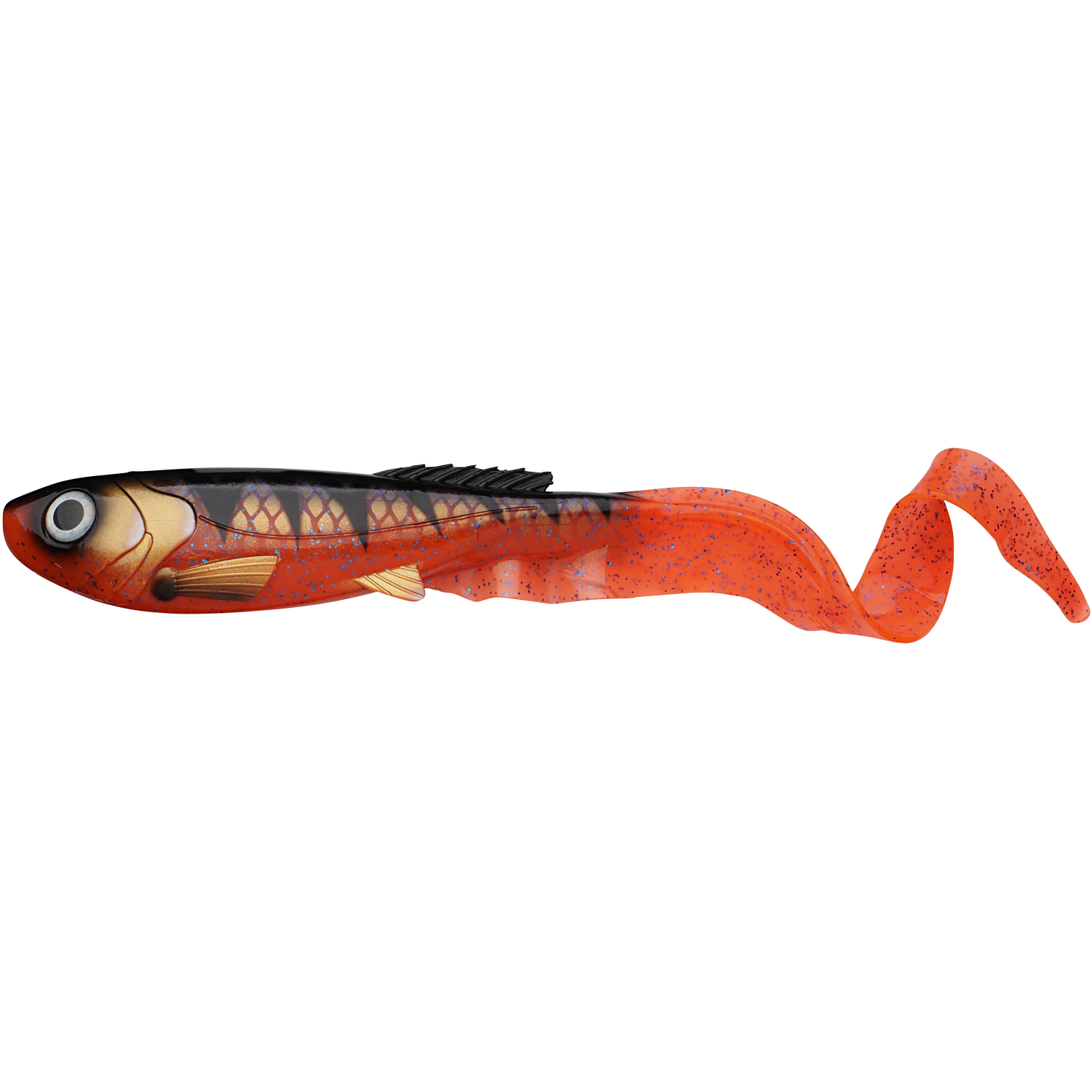 Abu Garcia Beast Curltail (Red Tiger) - 4er Set 