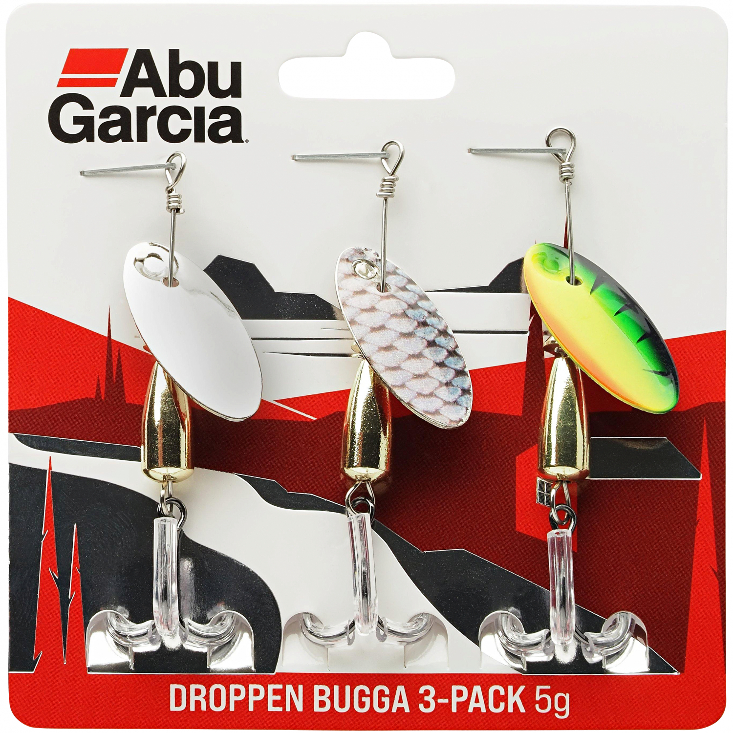 Abu Garcia Droppen Bugga 3-Pack, 5 g 
