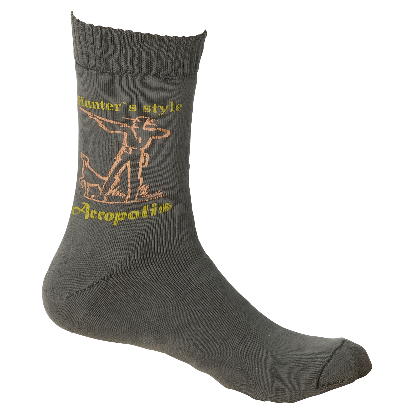 Acropolis Hunter's Style Socks Unisex (Oliv/Grün) 