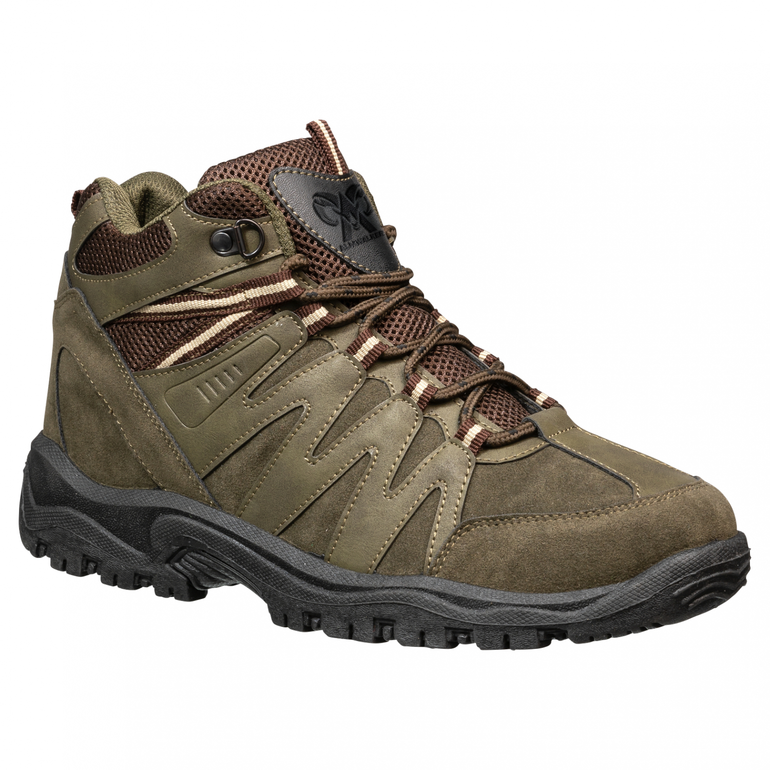 Almwalker Outdoorboots Montana Herren (Oliv/Braun) 