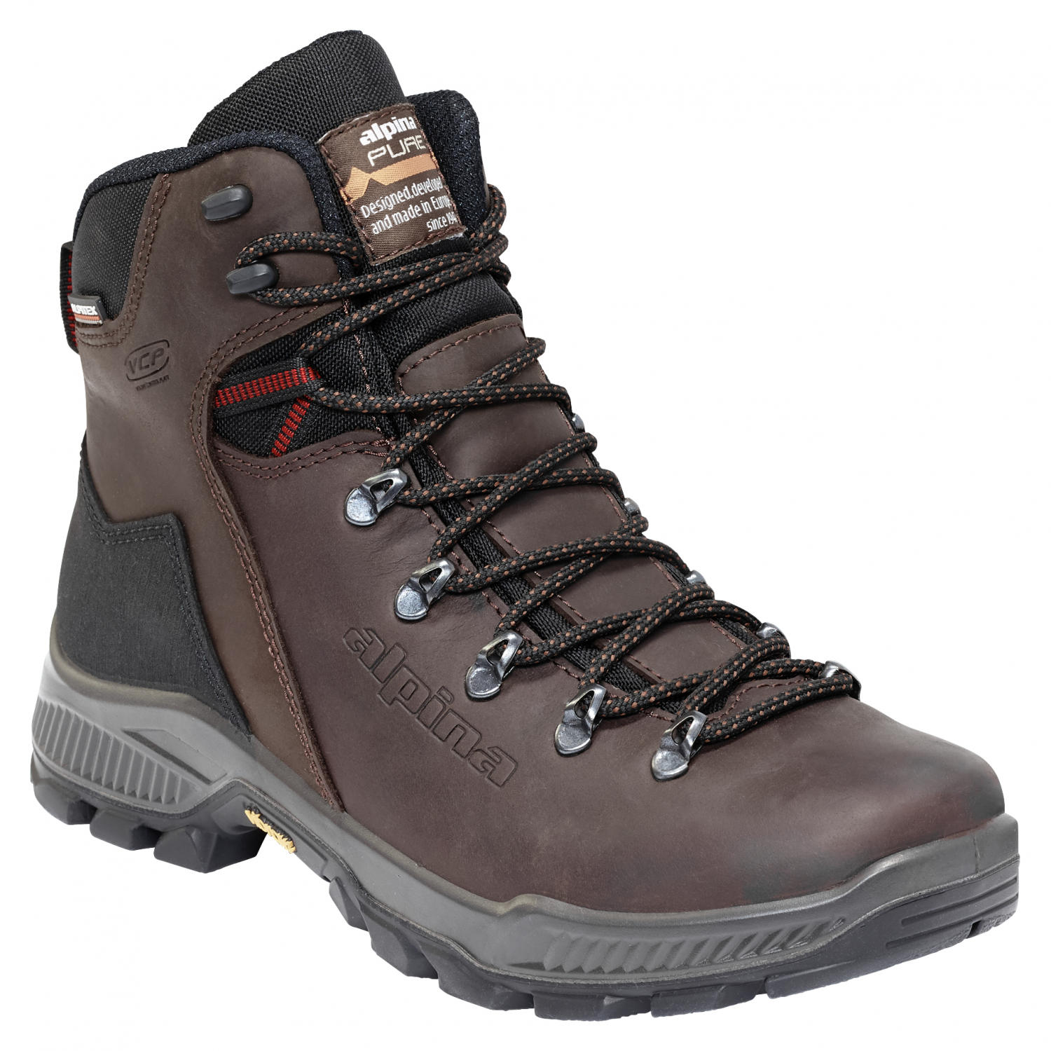Alpina Prima Mid Herren (Dark Brown) 