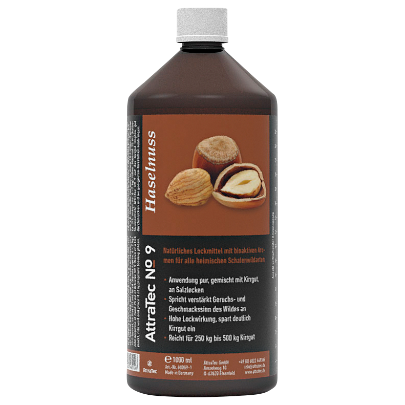 AttraTec No. 9 Lockmittel mit bio-aktiven Aromen (Haselnuss) 