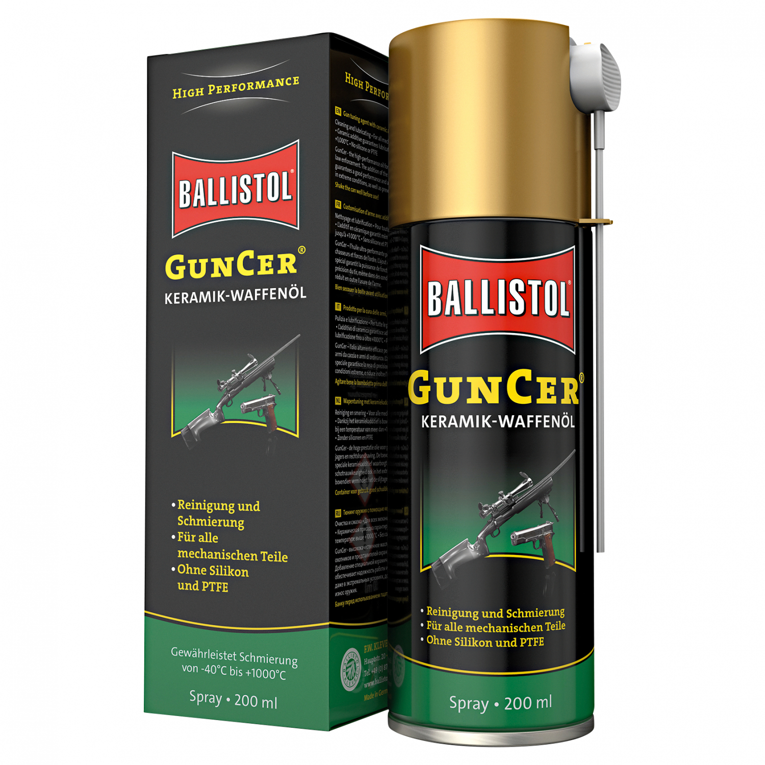 Ballistol GunCer Keramik-Waffenöl (Spray) 