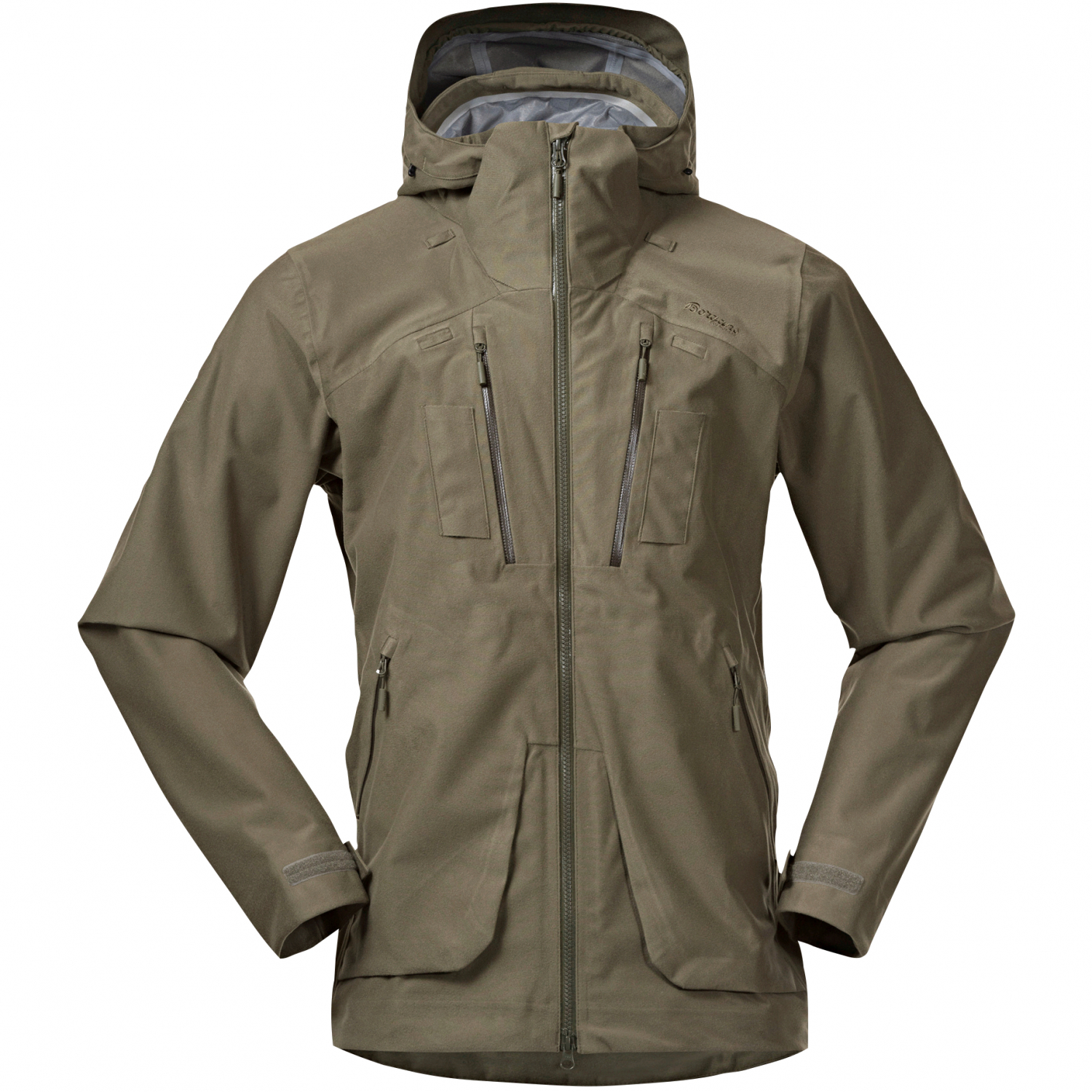 Bergans Hogna 3L Jacke Herren (Green Mud) 