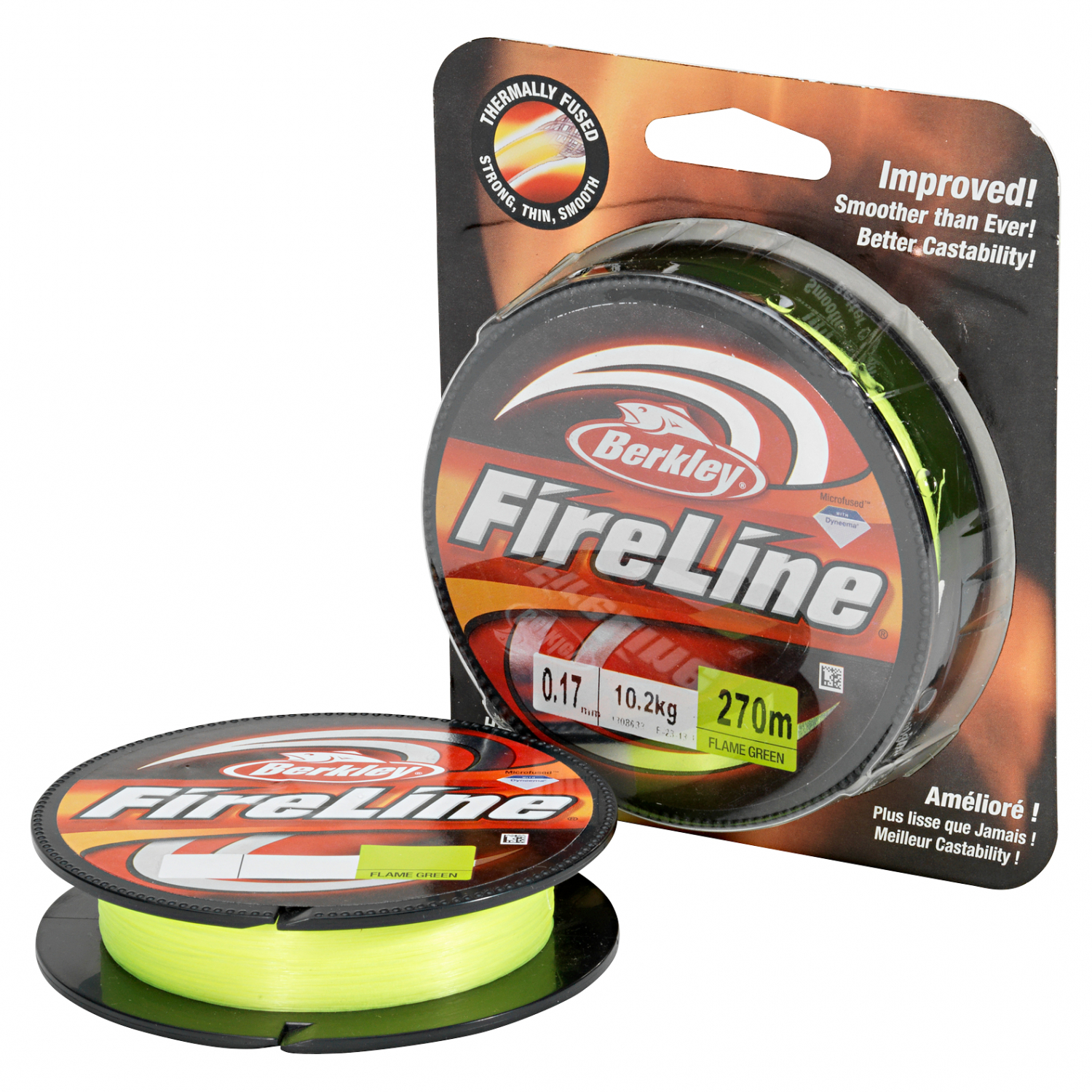 Berkley Angelschnur Fireline (flame green) 