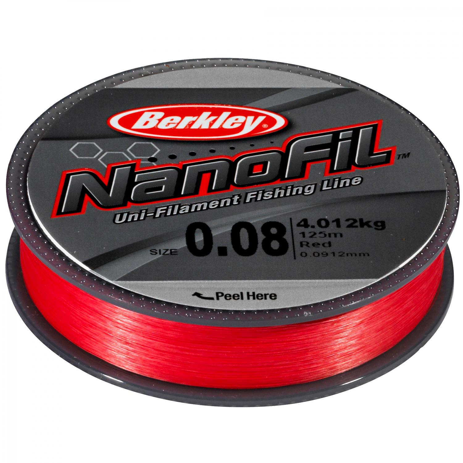 Berkley Berkley NanoFil - Red 125-270m - Schnur 