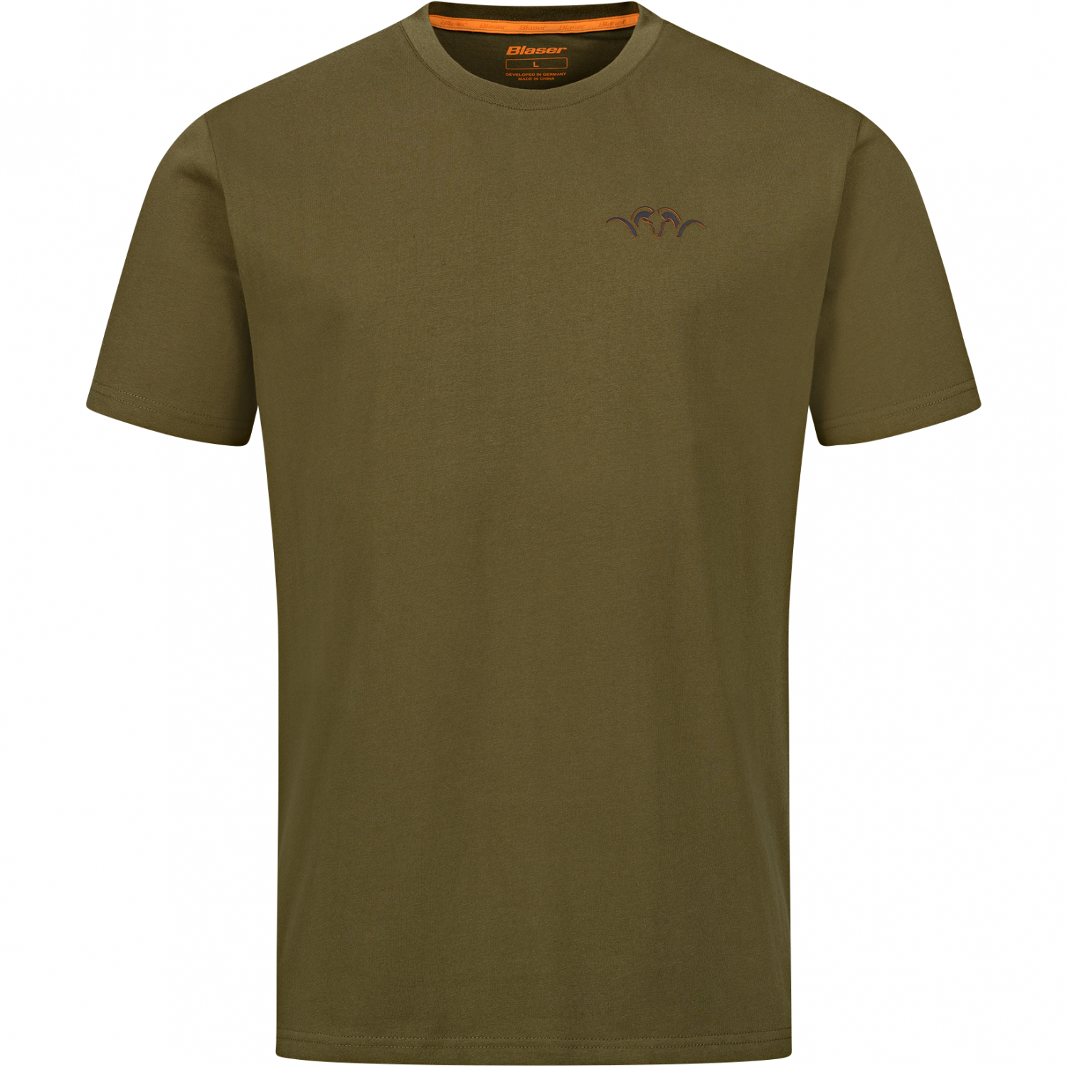 Blaser Badge T26 T-Shirt Herren (Dunkel Oliv) 