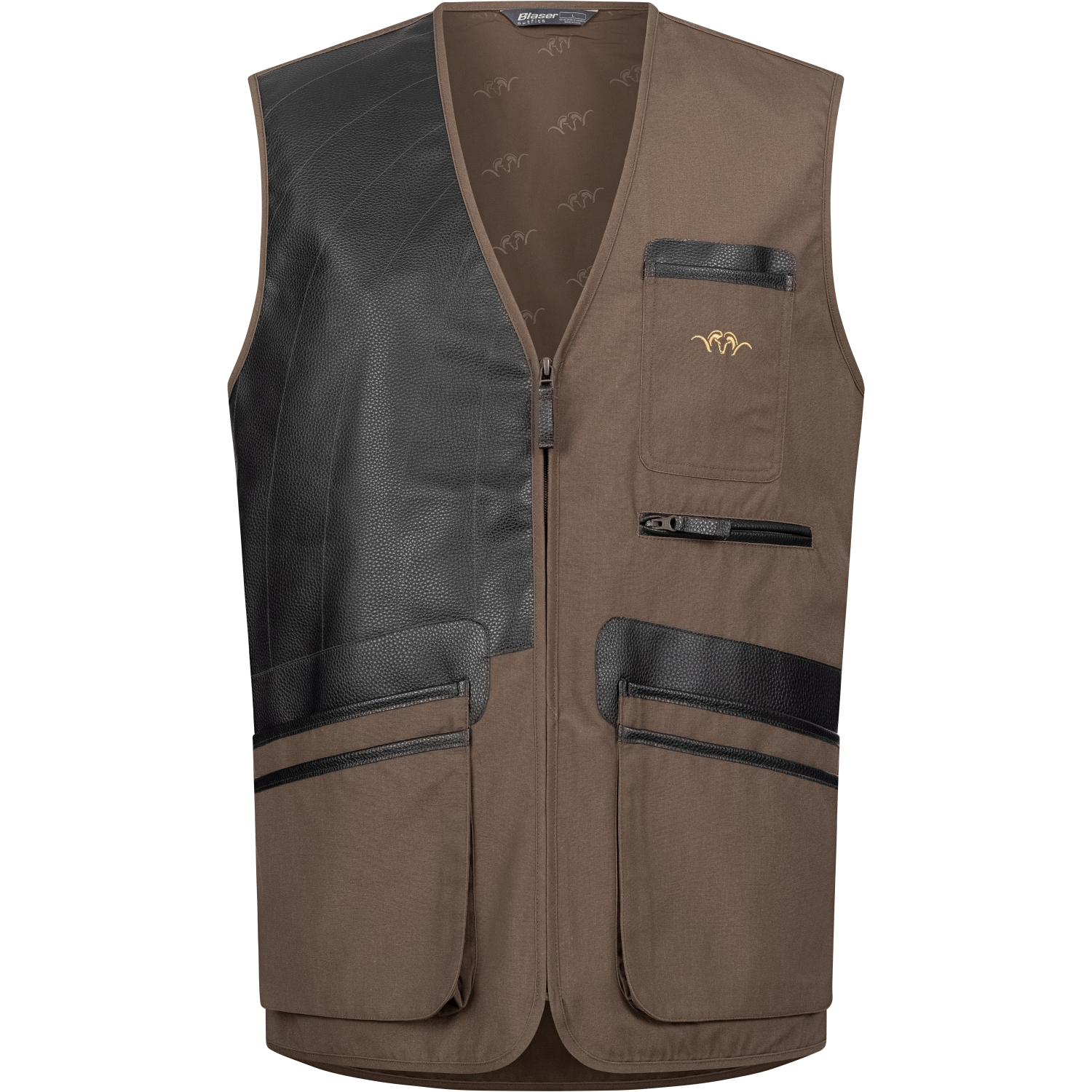 Blaser Ganzjahres Schießweste Rechts Unisex (Braun) 