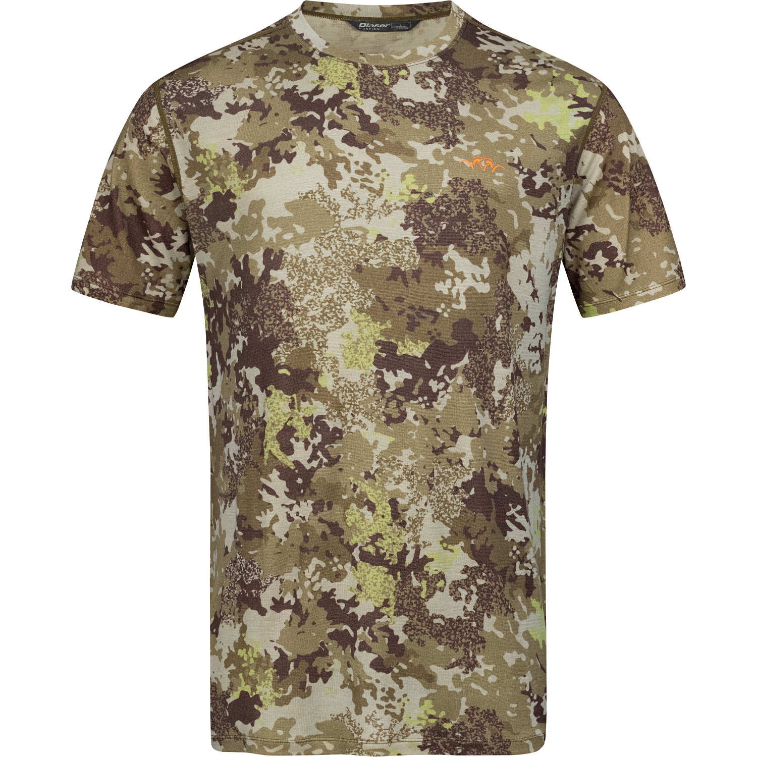 Blaser Herren Merino Base Layer T-Shirt 160 LS (camou) 