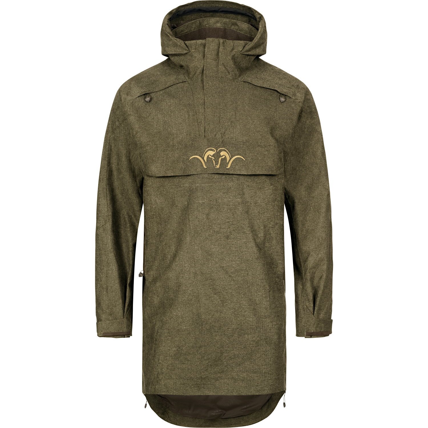 Blaser Laurent Smock Vintage Herren (Olive Mélange/Schwarz) 