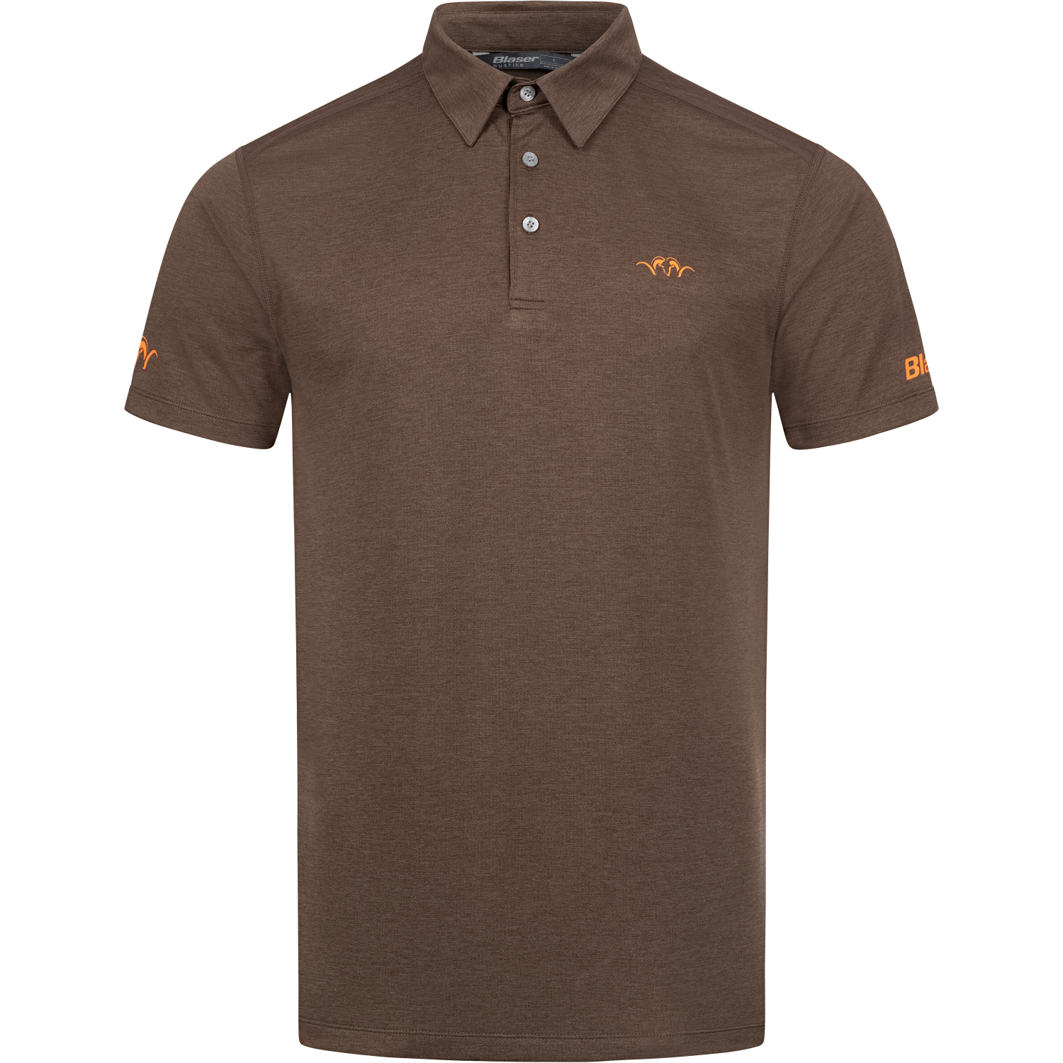 Blaser Poloshirt Competition Herren (Dunkelbraun) 