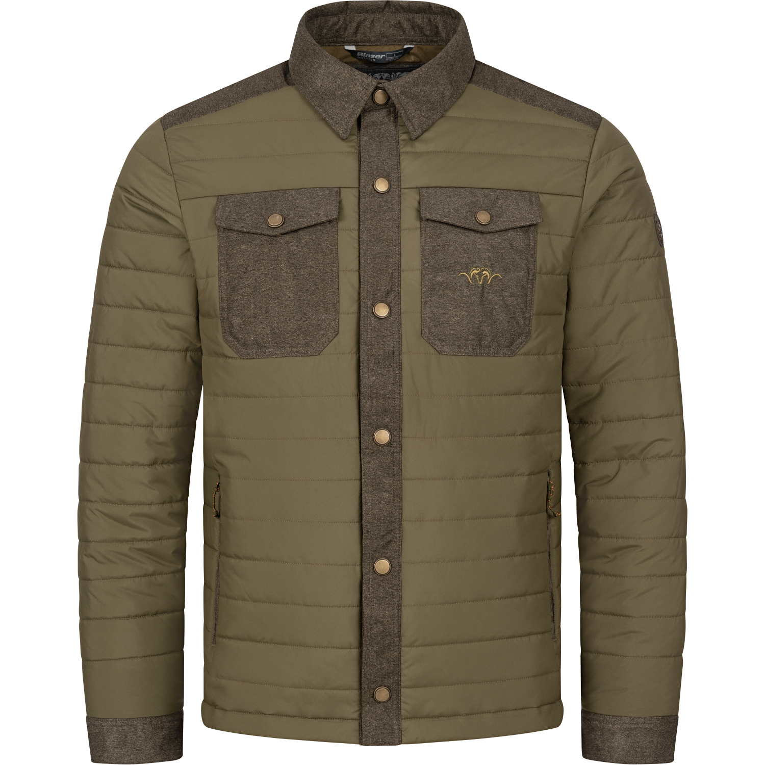 Blaser Ron Isolations Shacket Herren (Dunkel Oliv) 