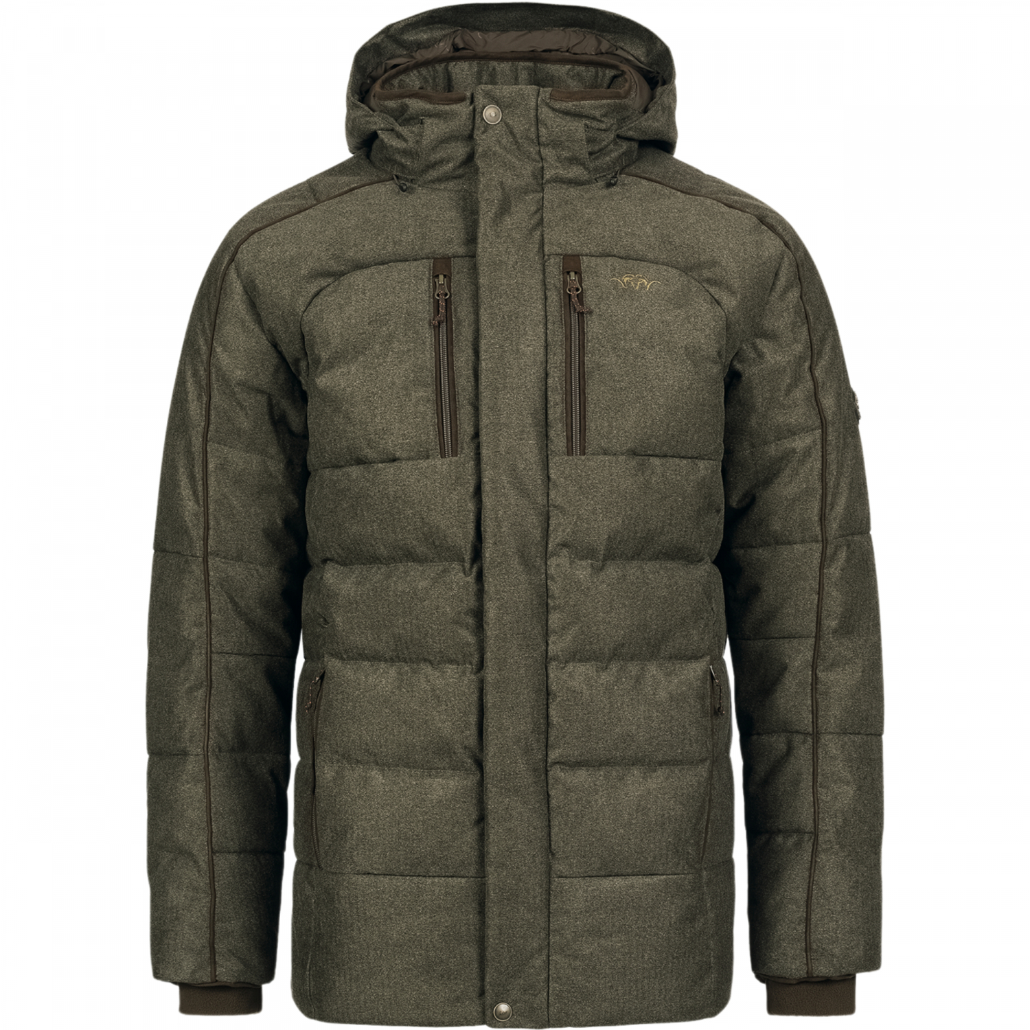 Blaser Vintage Radiation Daunen Jacke Herren (Olive Mélange/Schwarz) 