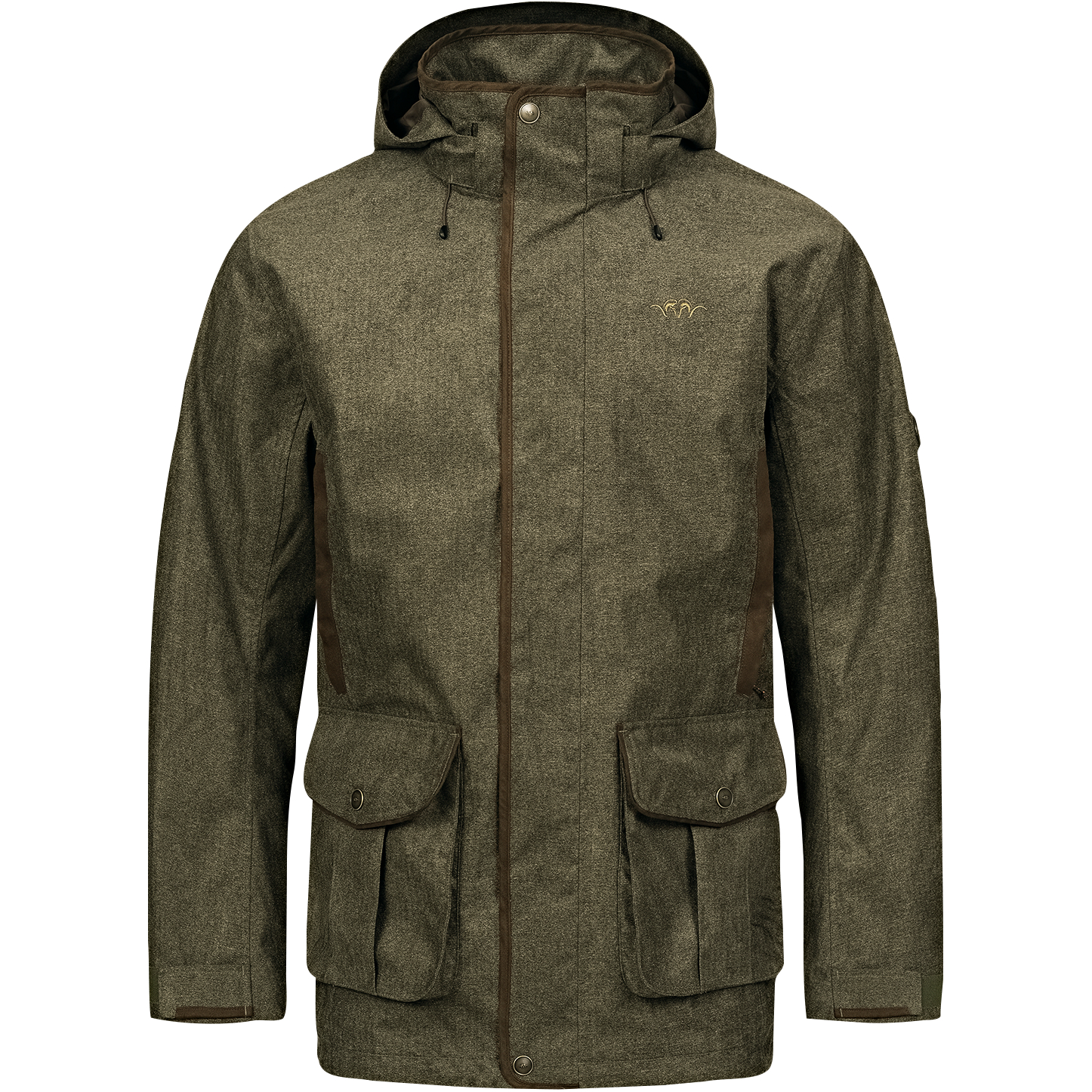 Blaser Vintage Wing Jacke Herren (Olive Mélange/Schwarz) 