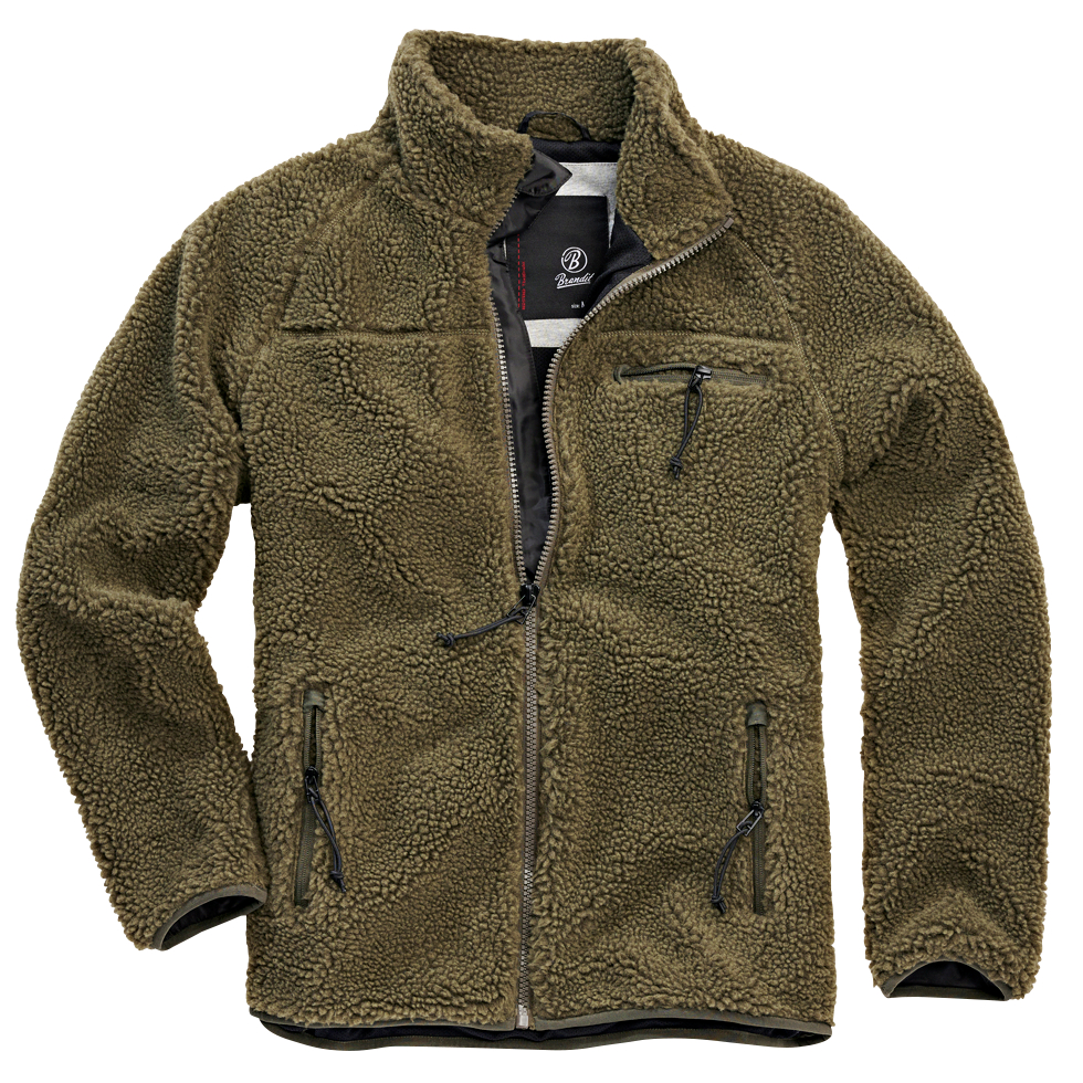 Brandit Teddyfleece Jacket Herren (Olive) 