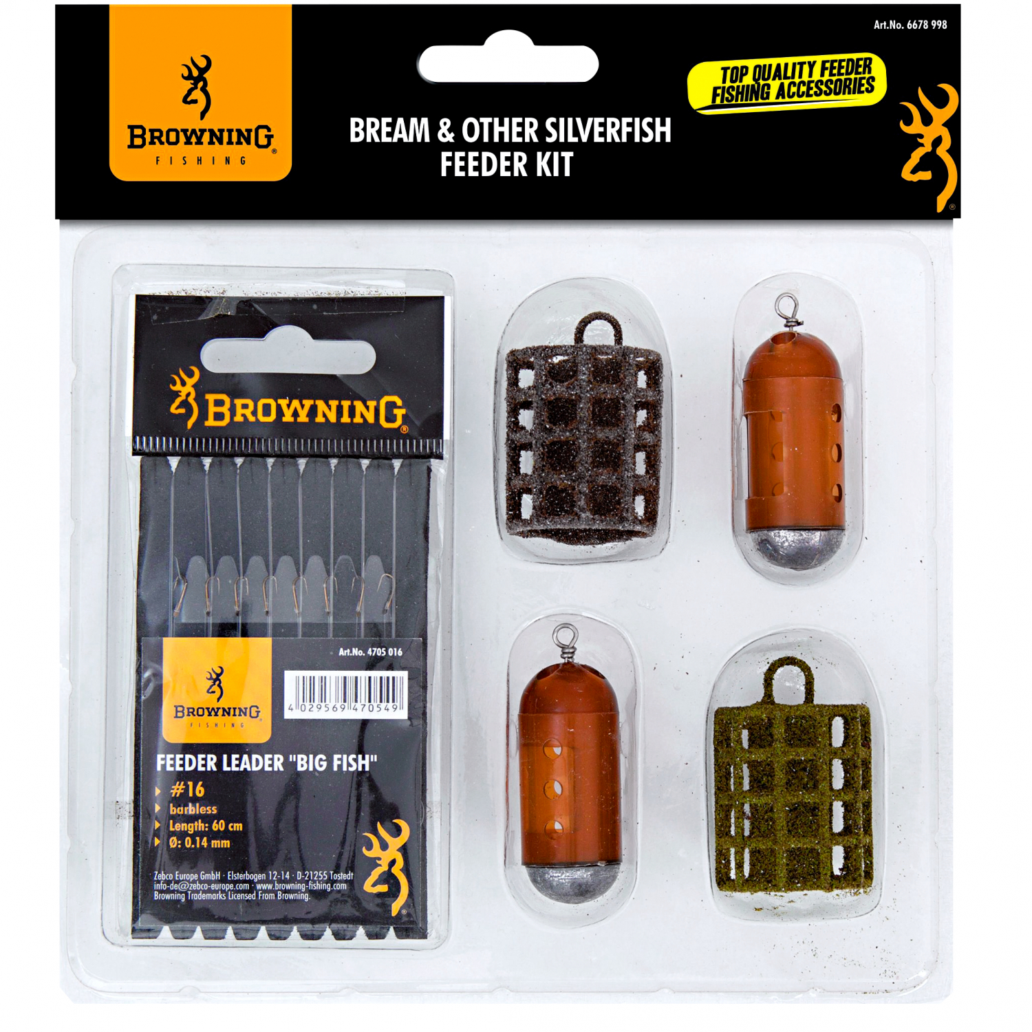 Browning Browning Bream & Other Silverfish - Feeder Kit 