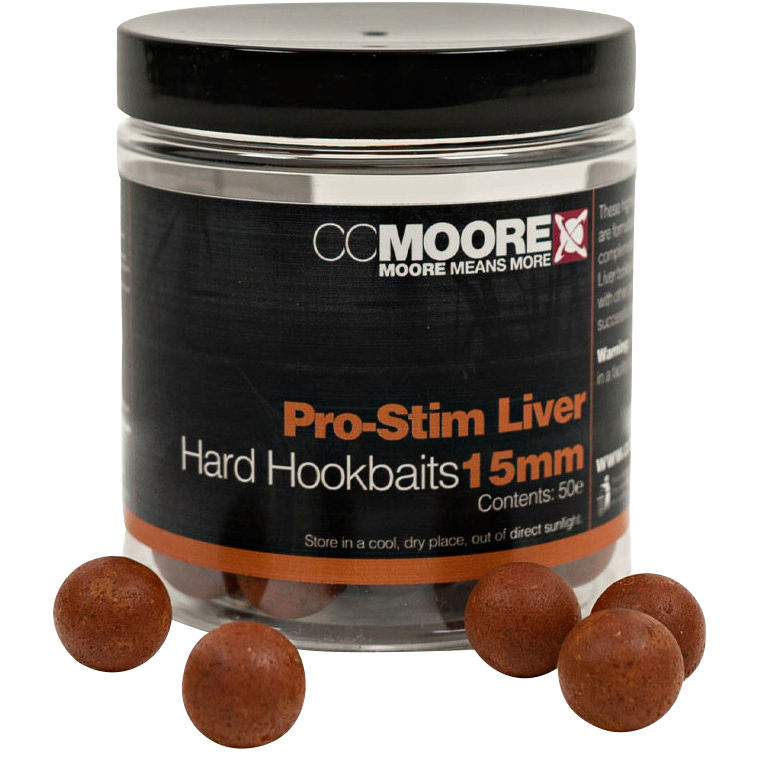 CCMoore Hard Hookbaits (Pro-Stim Liver) 