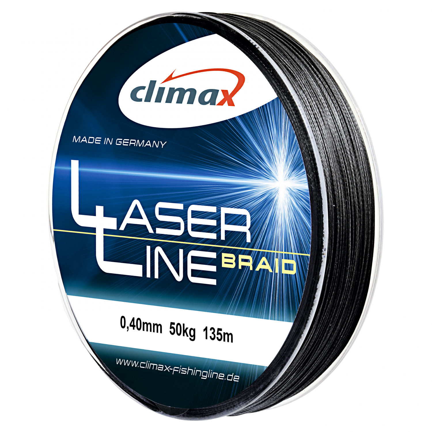 Climax Climax Angelschnur Laserline (schwarz, 275 m) 