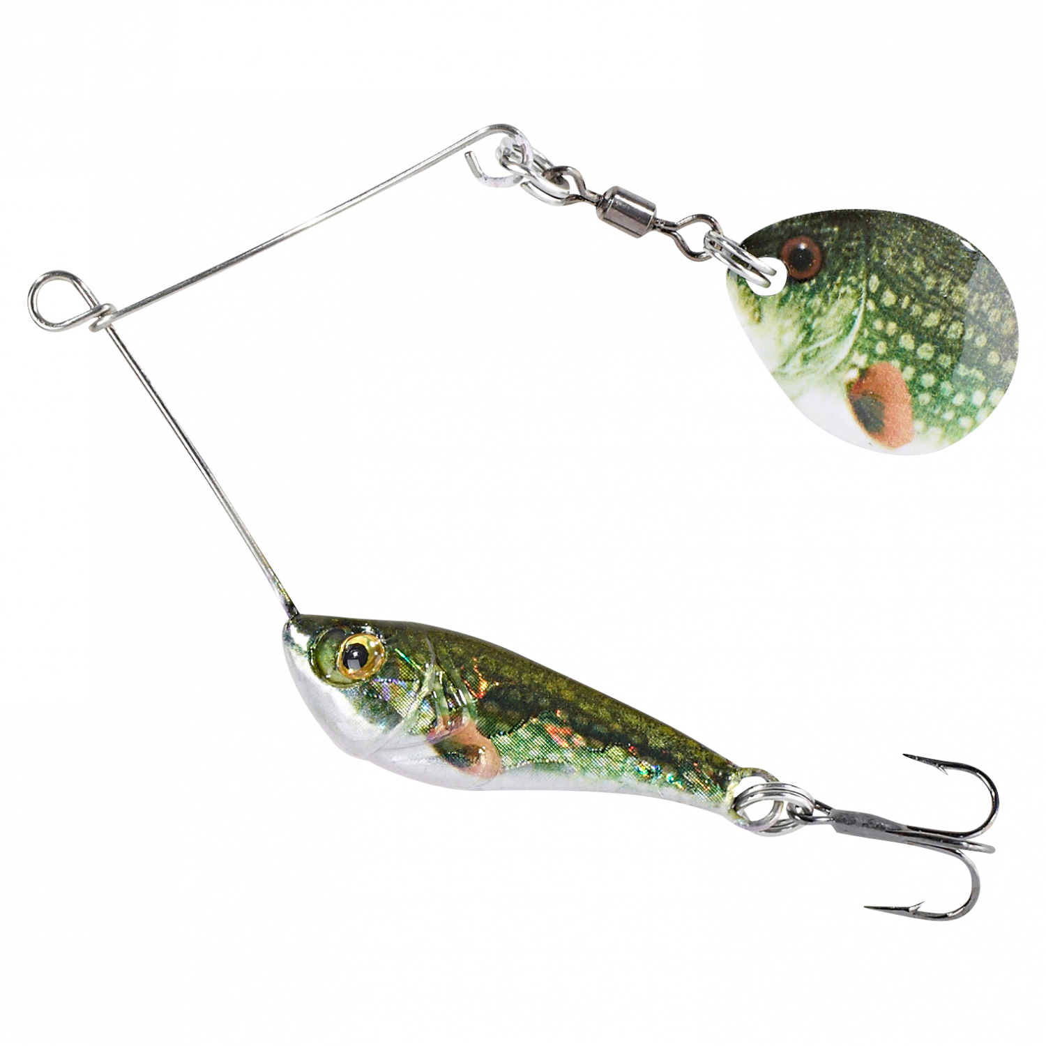Colonel Balzer Colonel Micro Spinner Baits - Hecht 