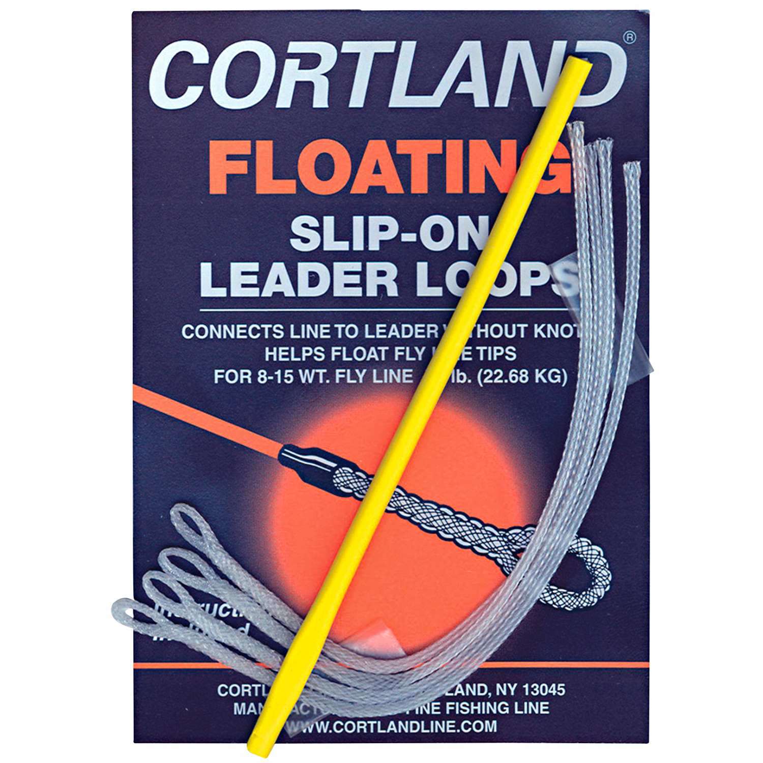 Cortland Slip-On Leader Loops clear 30 