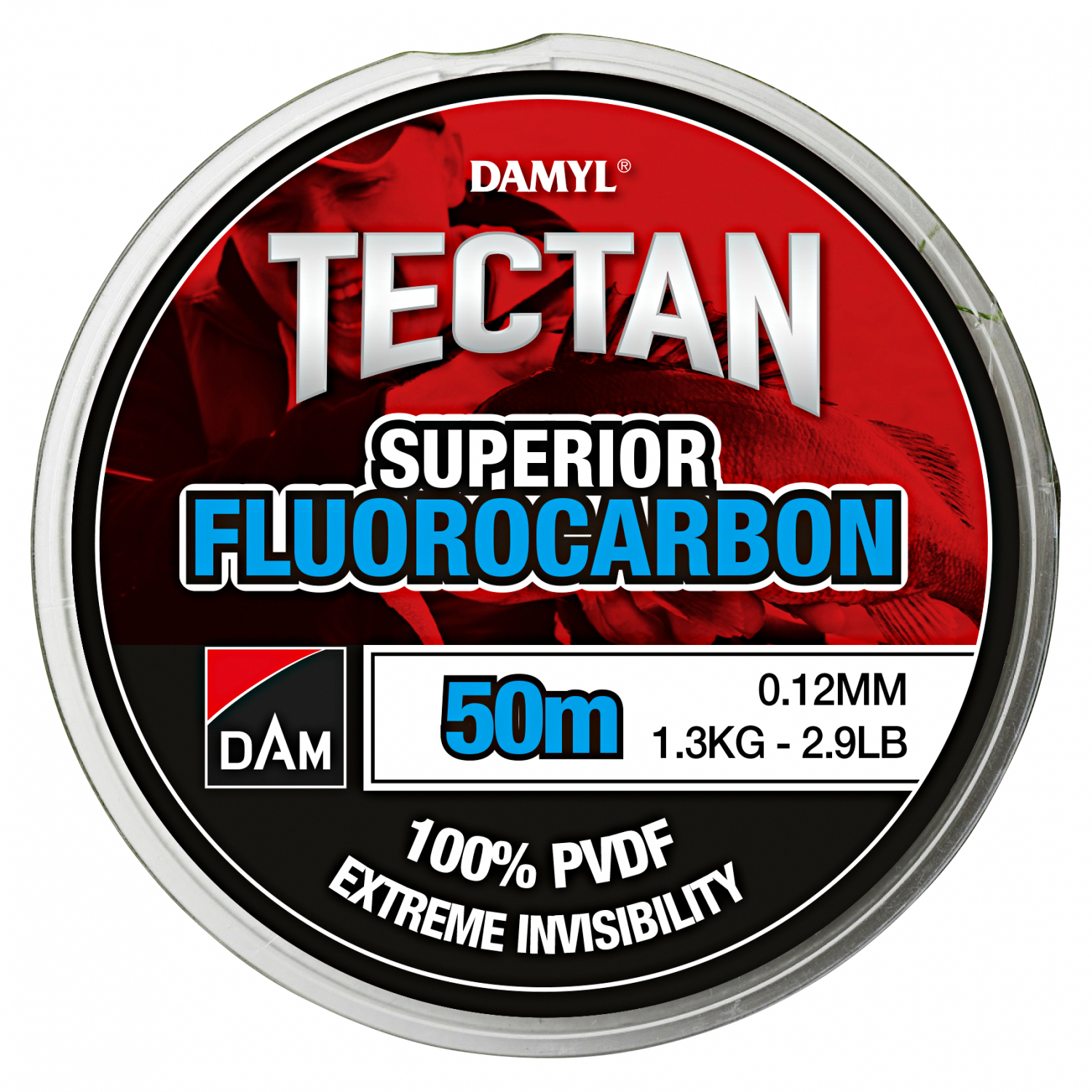 DAM DAM Angelschnur Damyl Tectan Superior Fluorocarbon (transparent, 50 m) 