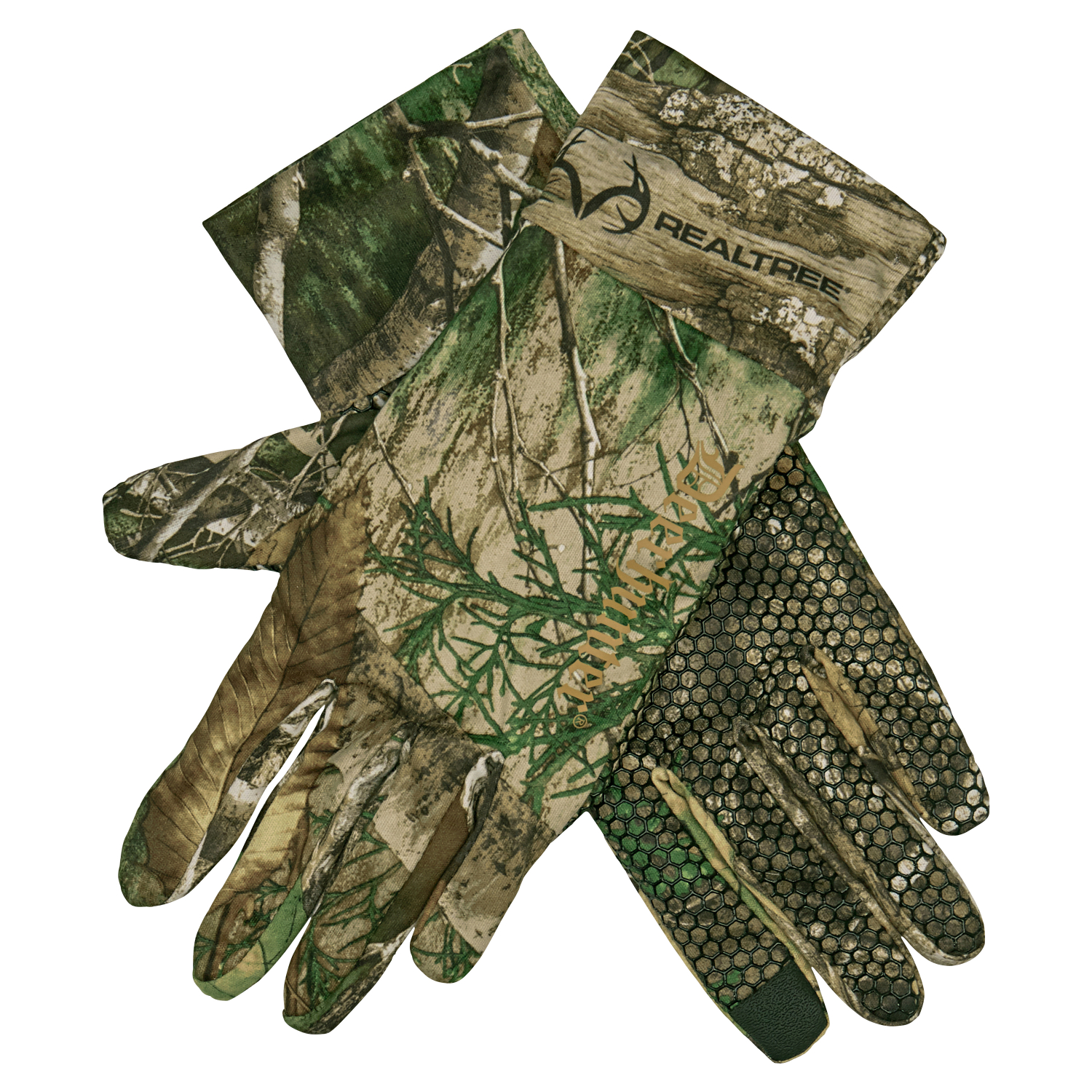 Deerhunter Approach Handschuhe Herren, mit Silikongriff (Realtree Adapt™) 