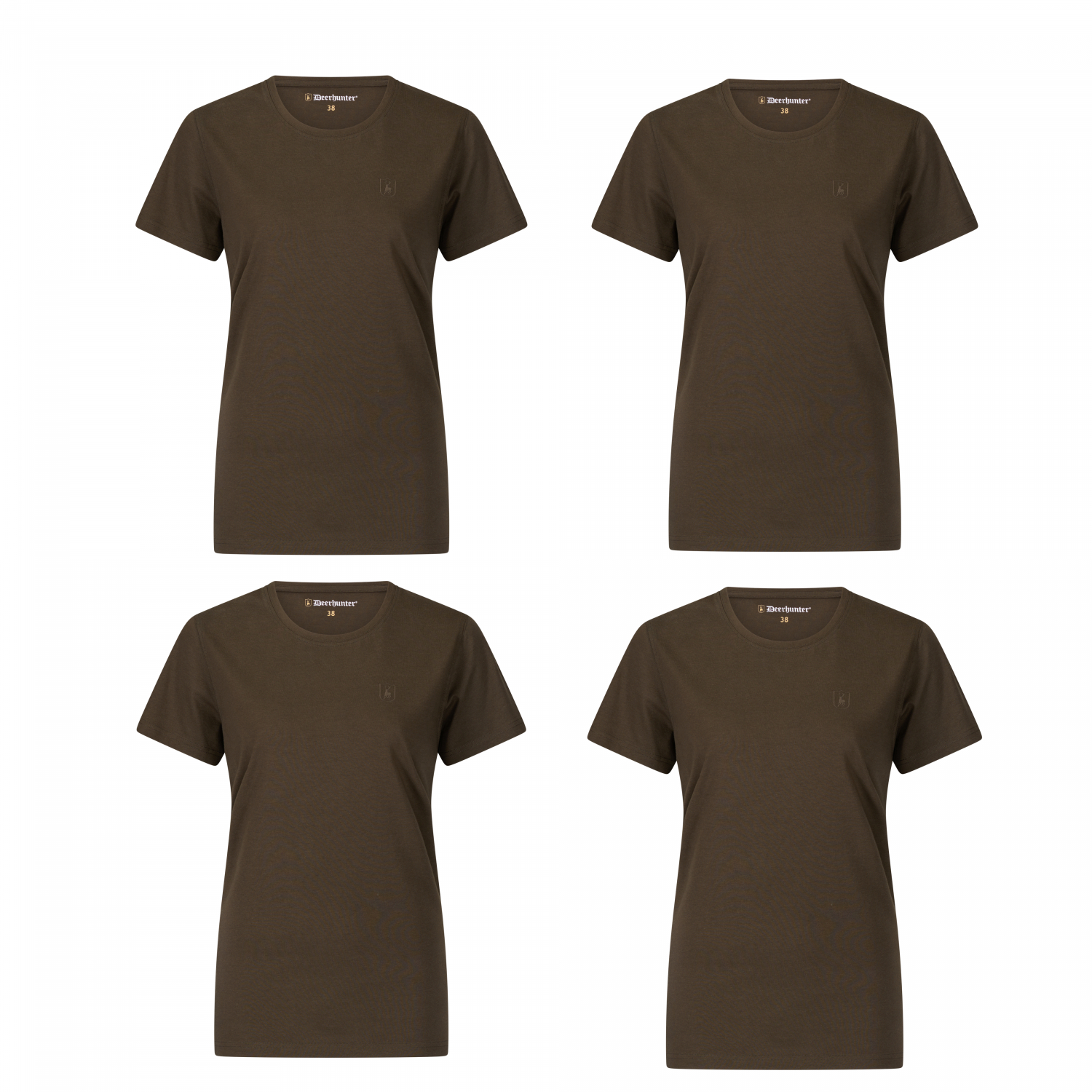 Deerhunter Damen 4er Pack T-Shirt Strykari 