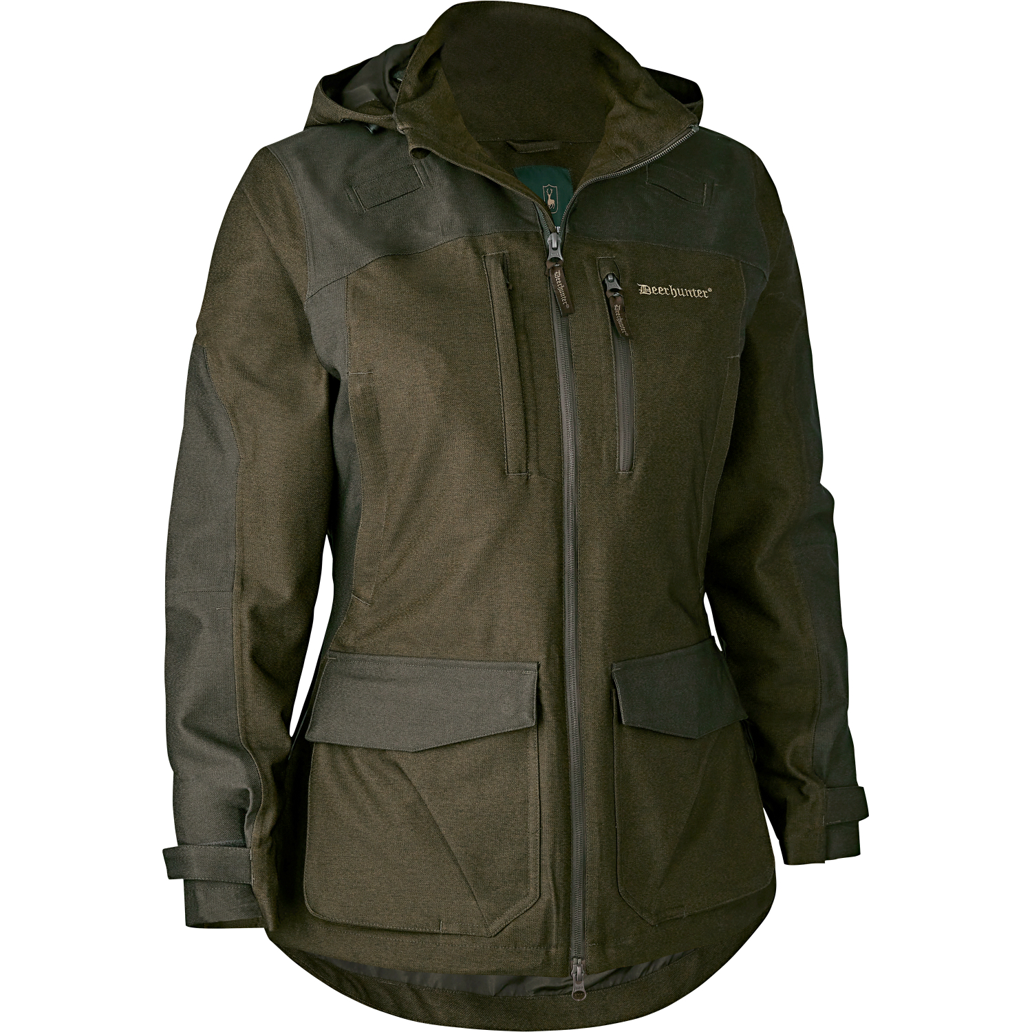 Deerhunter Damen Lady Chasse Jacke Damen (Olive Night Melange) 