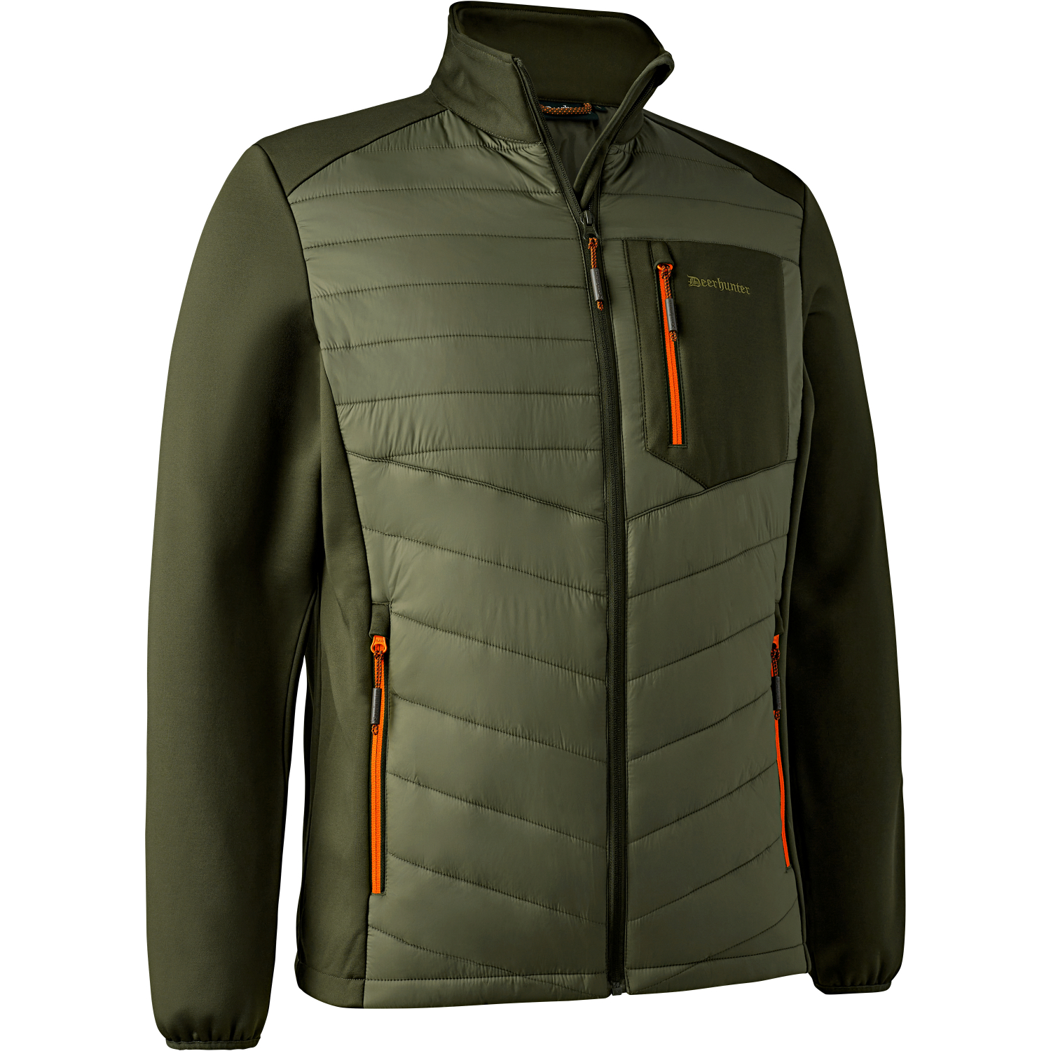 Deerhunter Herren Chamois wattierte Jacke Herren (Forest Green) 