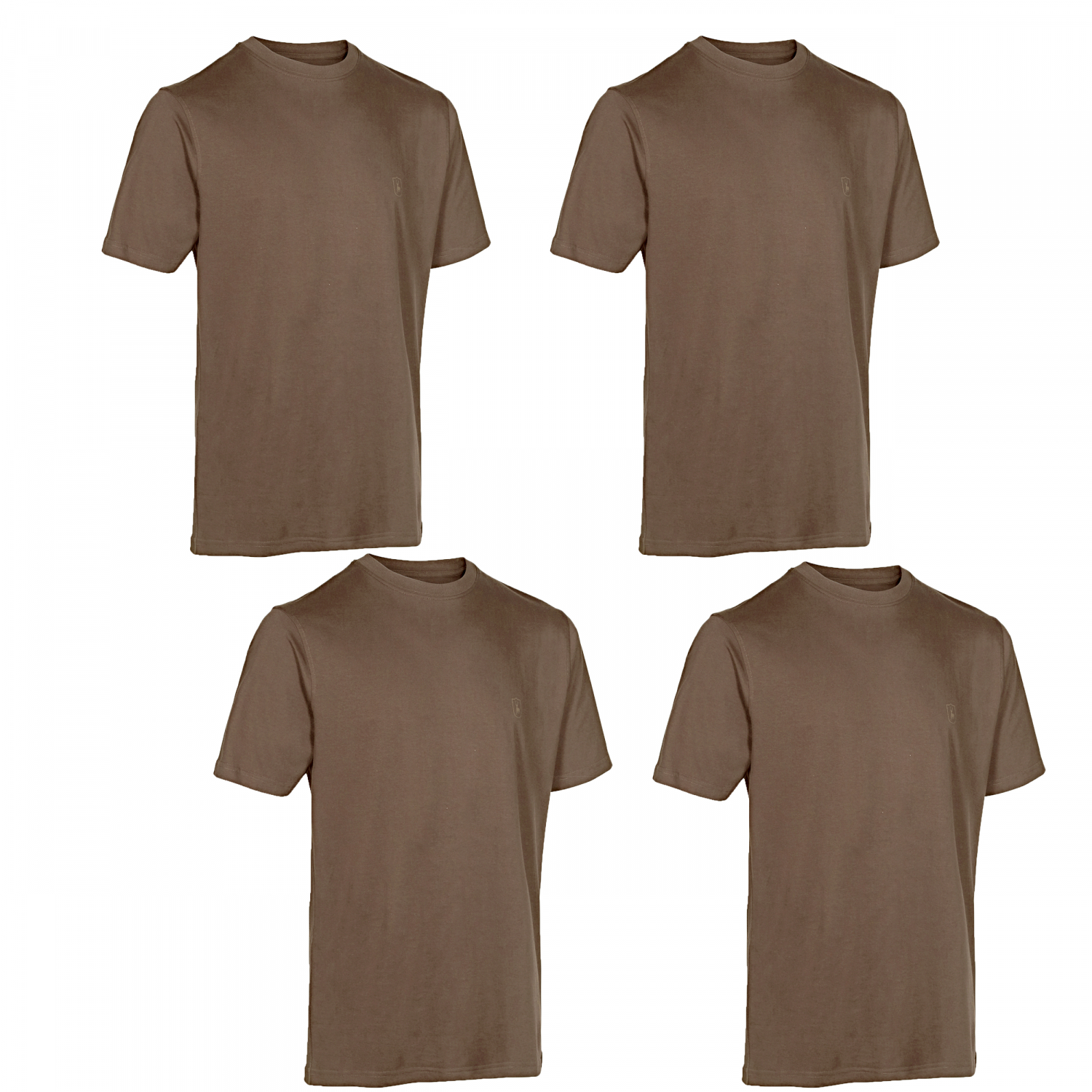 Deerhunter Herren Strykari 4er-Pack T-Shirts Herren (Adventure Green) 