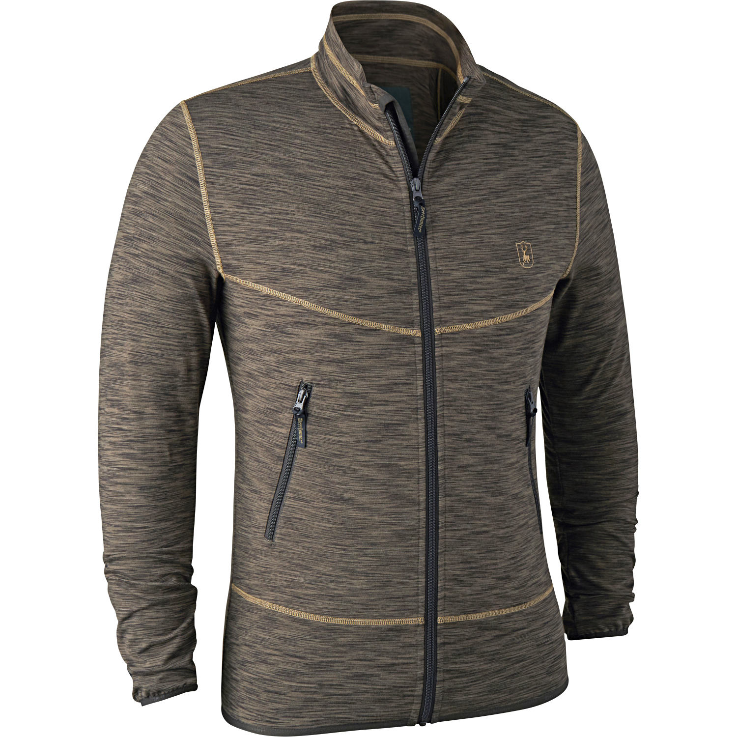 Deerhunter Norden Insulated Fleece Herren (Brown Melange) 