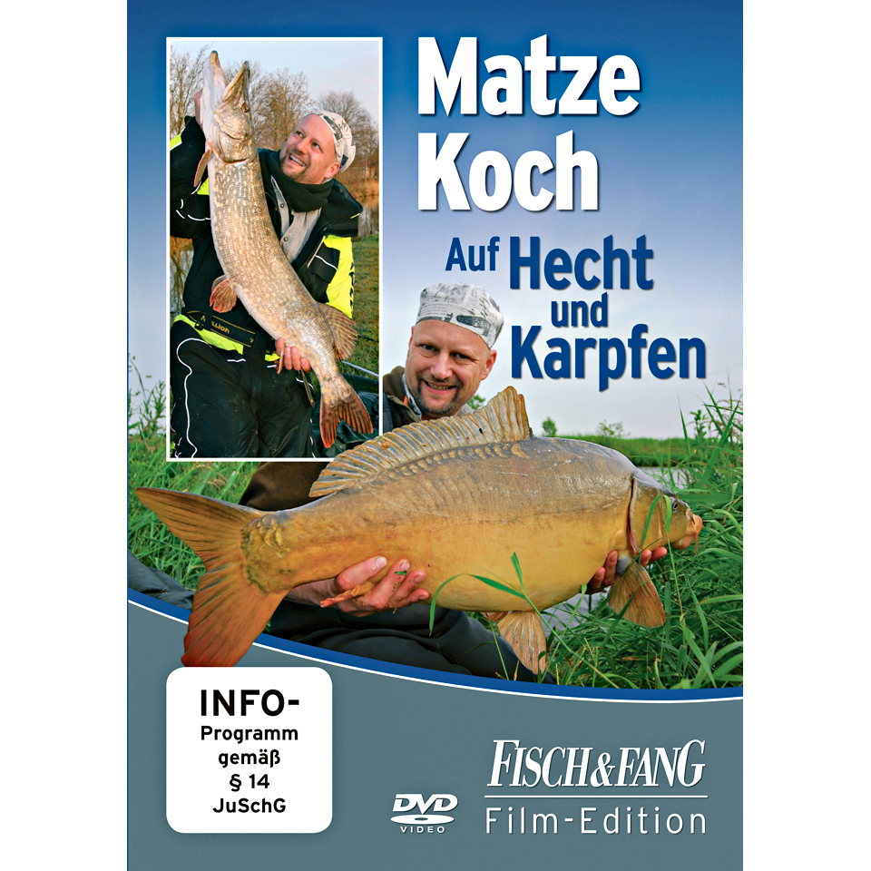 DVD 'Auf Hecht und Karpfen' von Matze Koch 