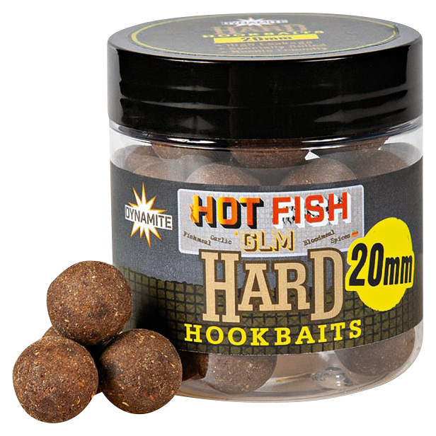 Dynamite Hard Hookbaits (Hot Fish & GLM) 