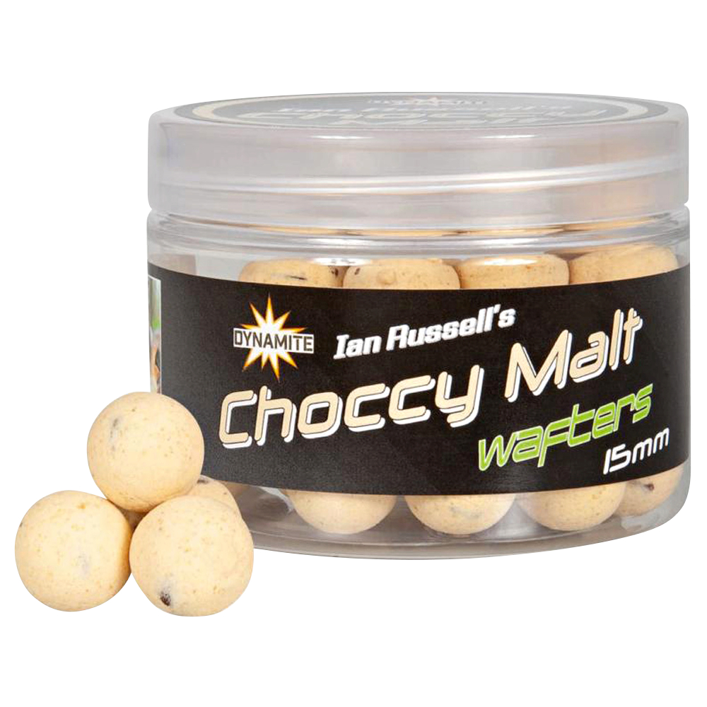 Dynamite N-Ticers Hookbaits (Choccy Malt/braun) 