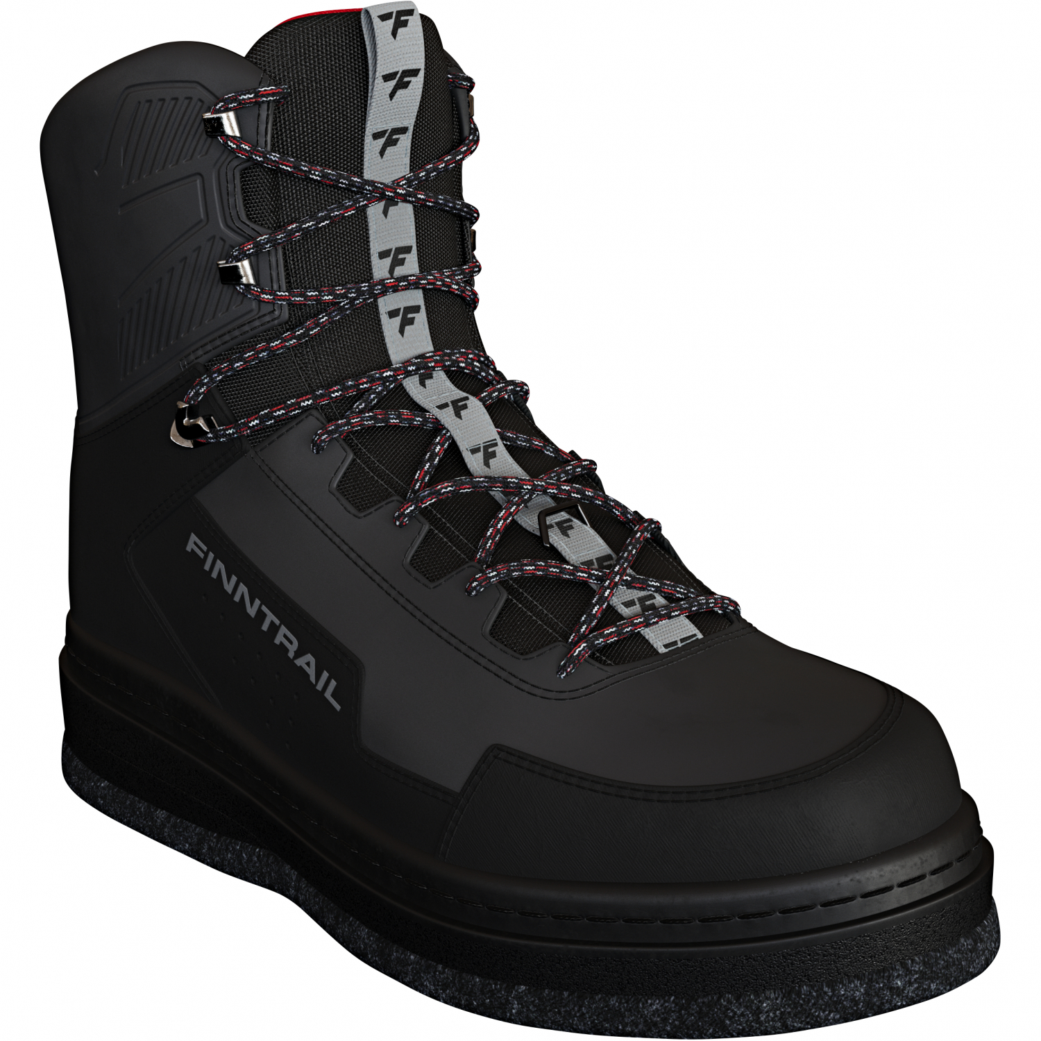 Finntrail Watschuh Wademan Darkgrey (Filzsohle) 