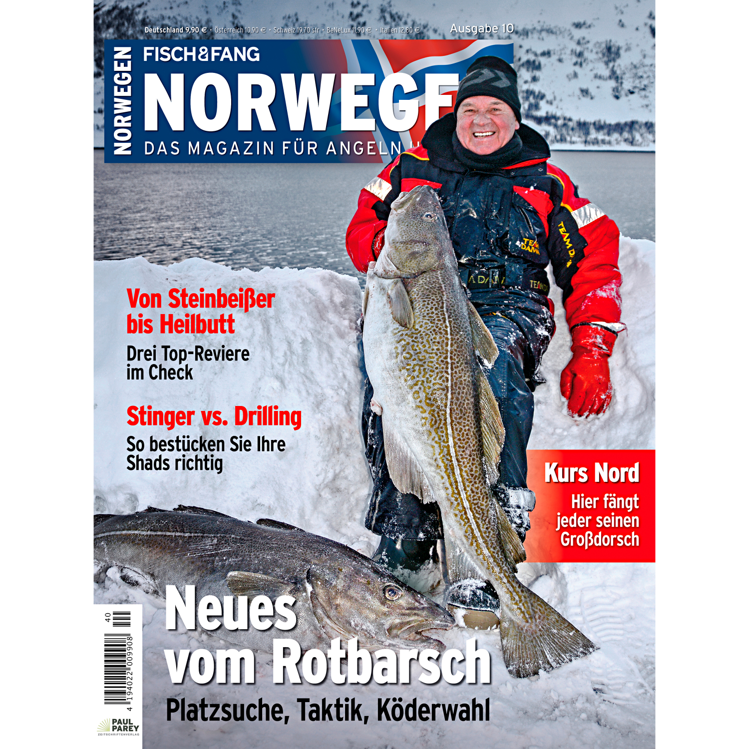 Fisch und Fang Norwegen Magazin -
 Ausgabe 10 