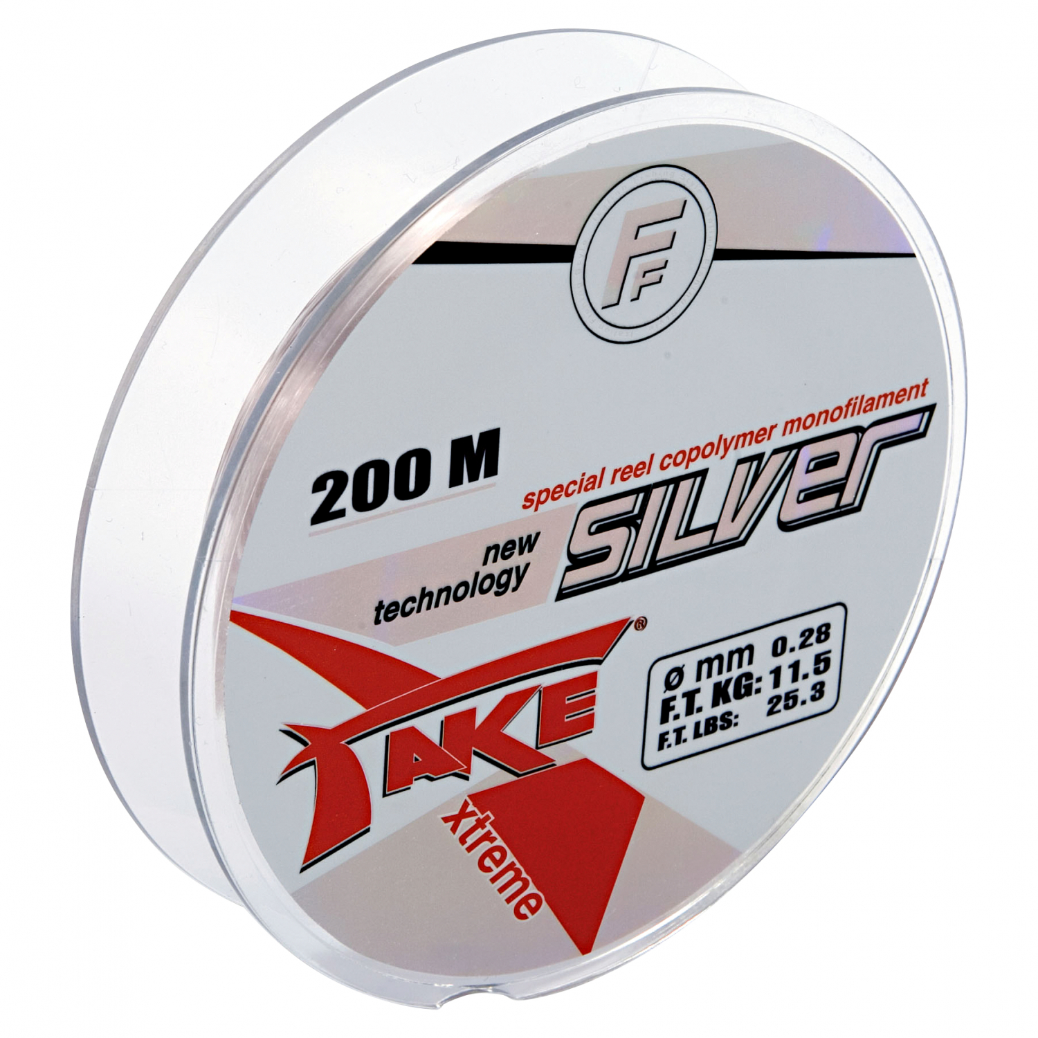 Fishing Ferrari Angelschnur Take Silver (transparent, 200 m) 