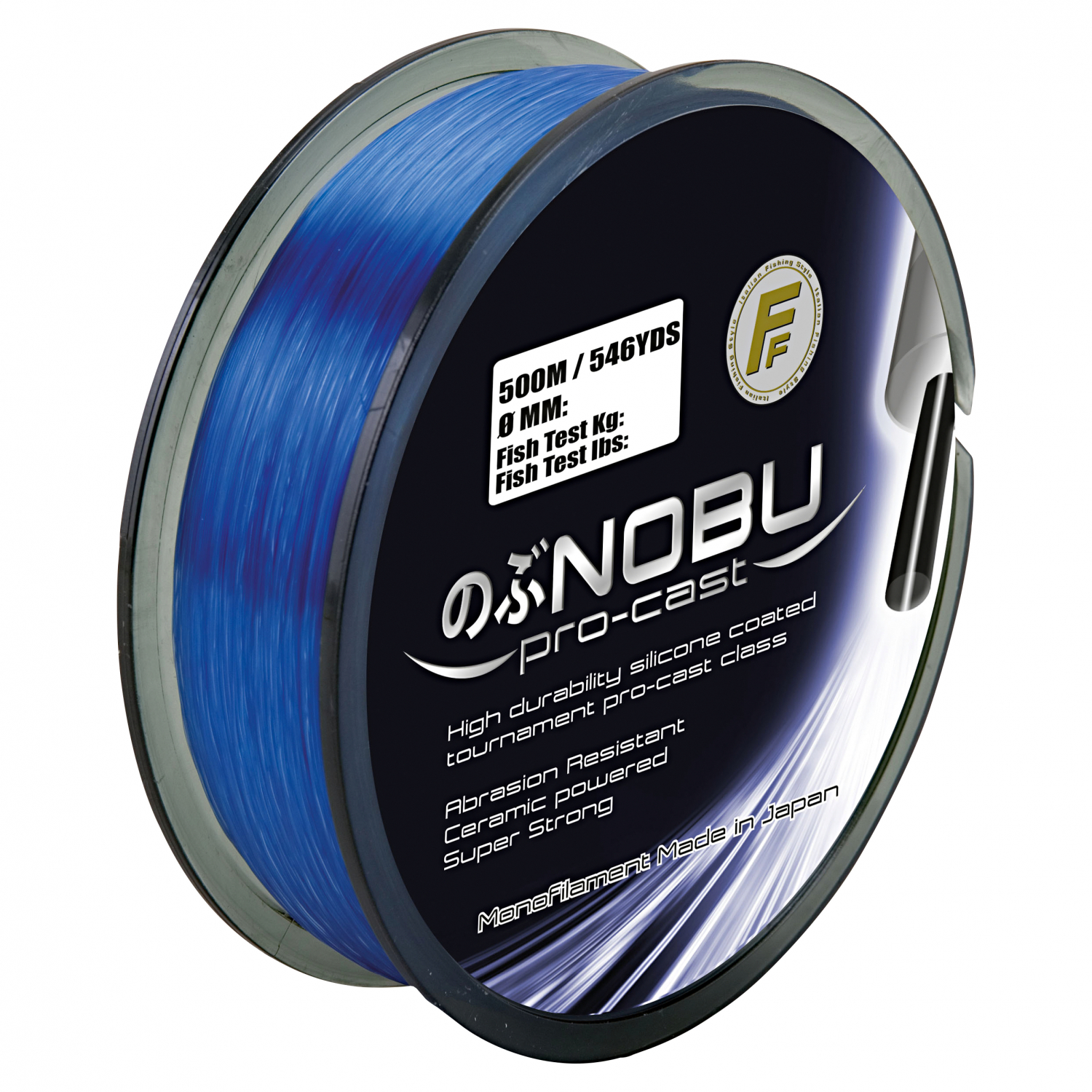 Fishing Ferrari Ninja Nobu Pro Cast Hi-Viz (japan blue, 500 m) 