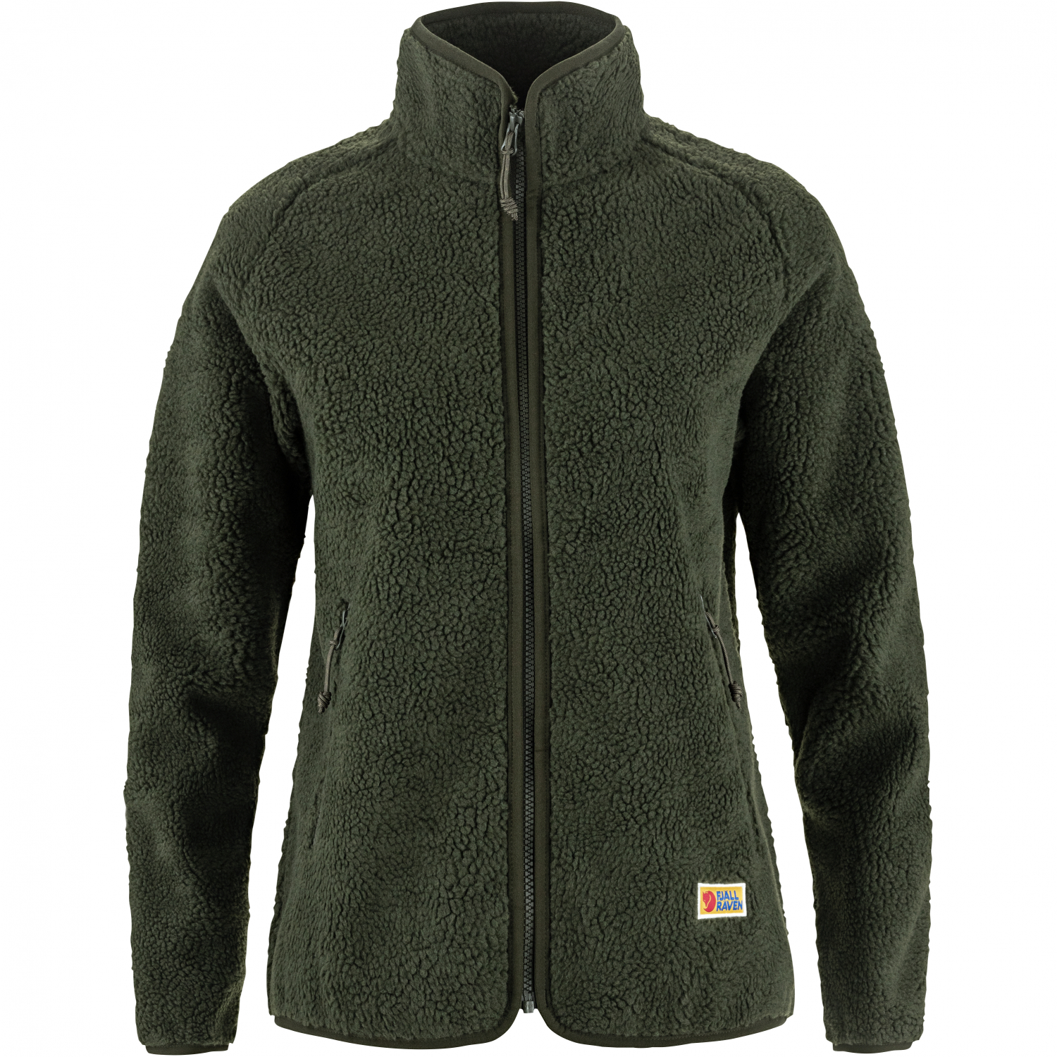 Fjäll Räven Damen Vardag Pile Fleece (Deep Forest) 