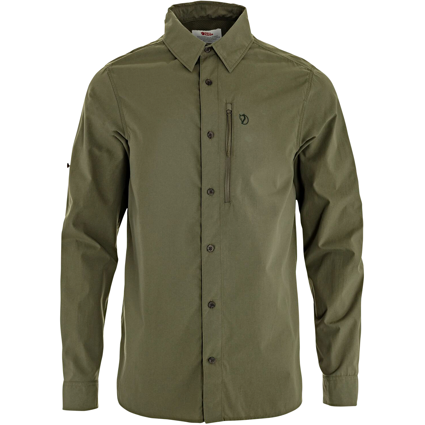 Fjällräven Abisko Hike Shirt LS M Herren (Laurel Green) 
