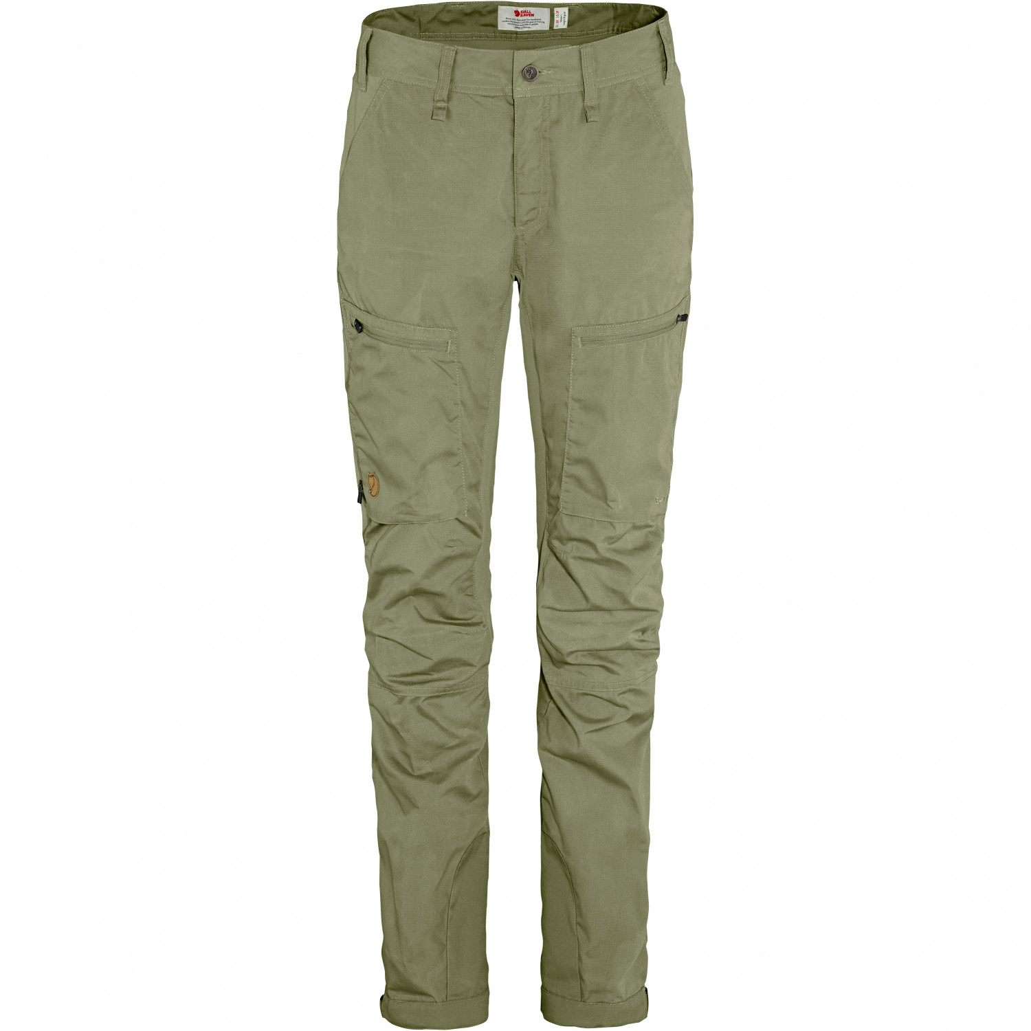 Fjällräven Abisko Lite Trekking Trousers W Short Damen (Light Olive) 