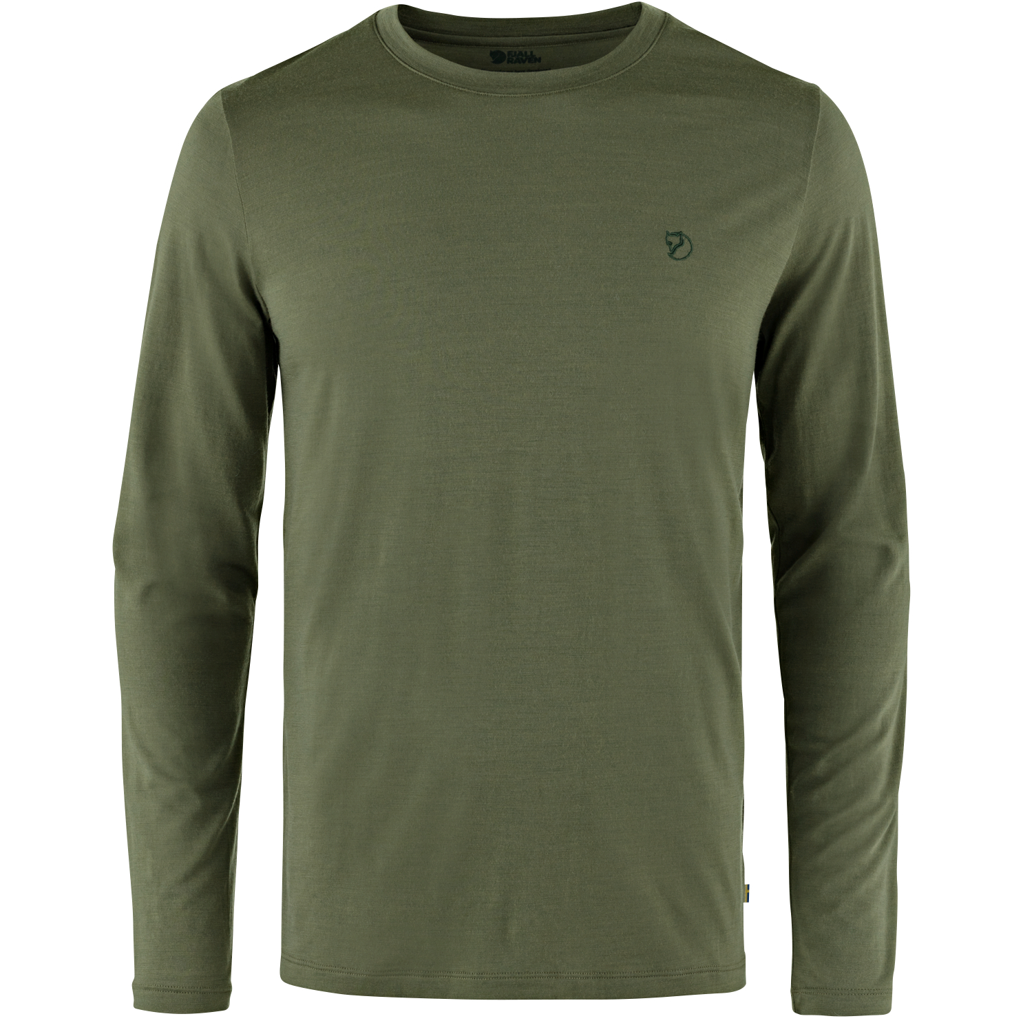 Fjällräven Abisko Wool LS M Herren (Laurel Green) 