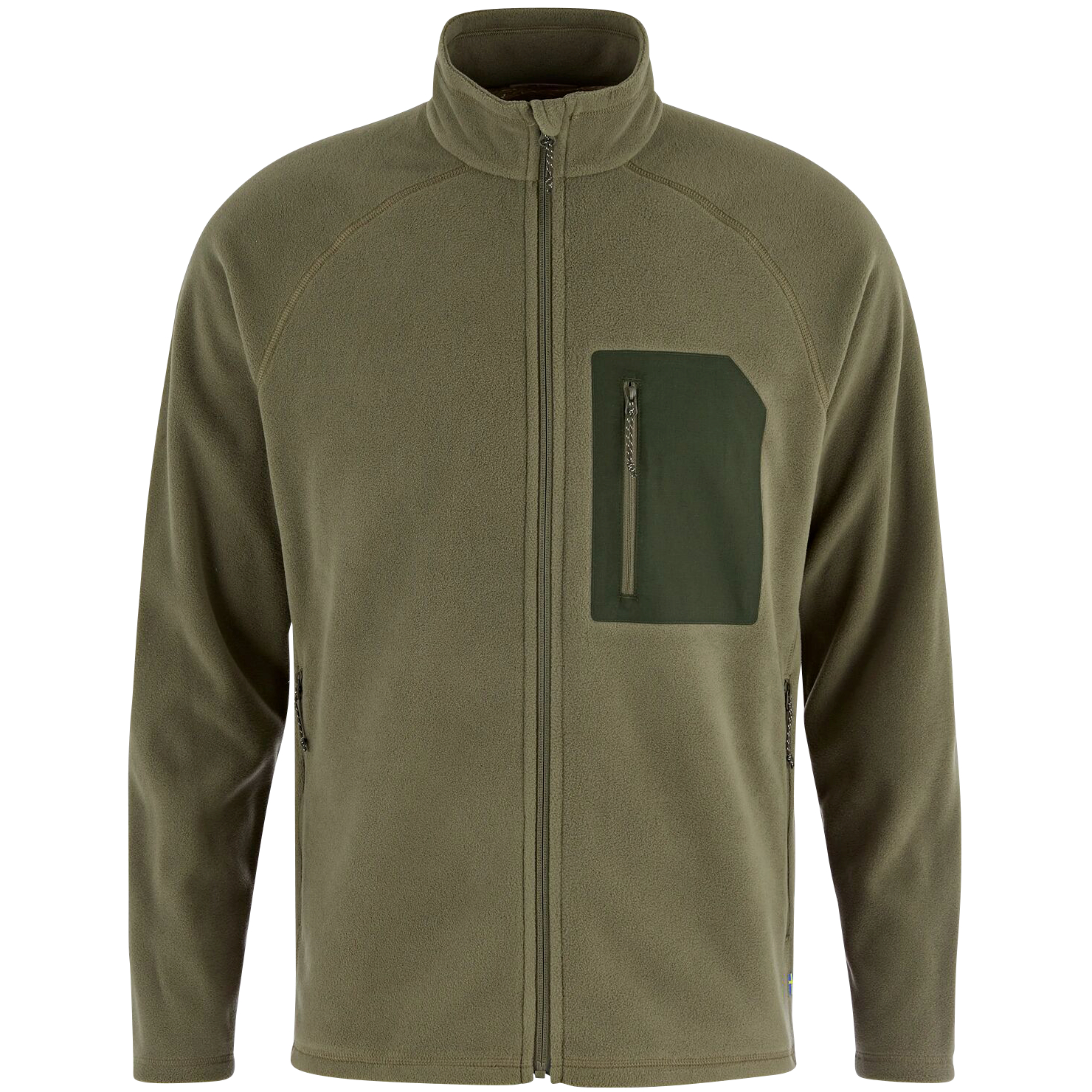 Fjällräven Keb Kaipak Fleece M Herren (Laurel Green-Deep Forest) 