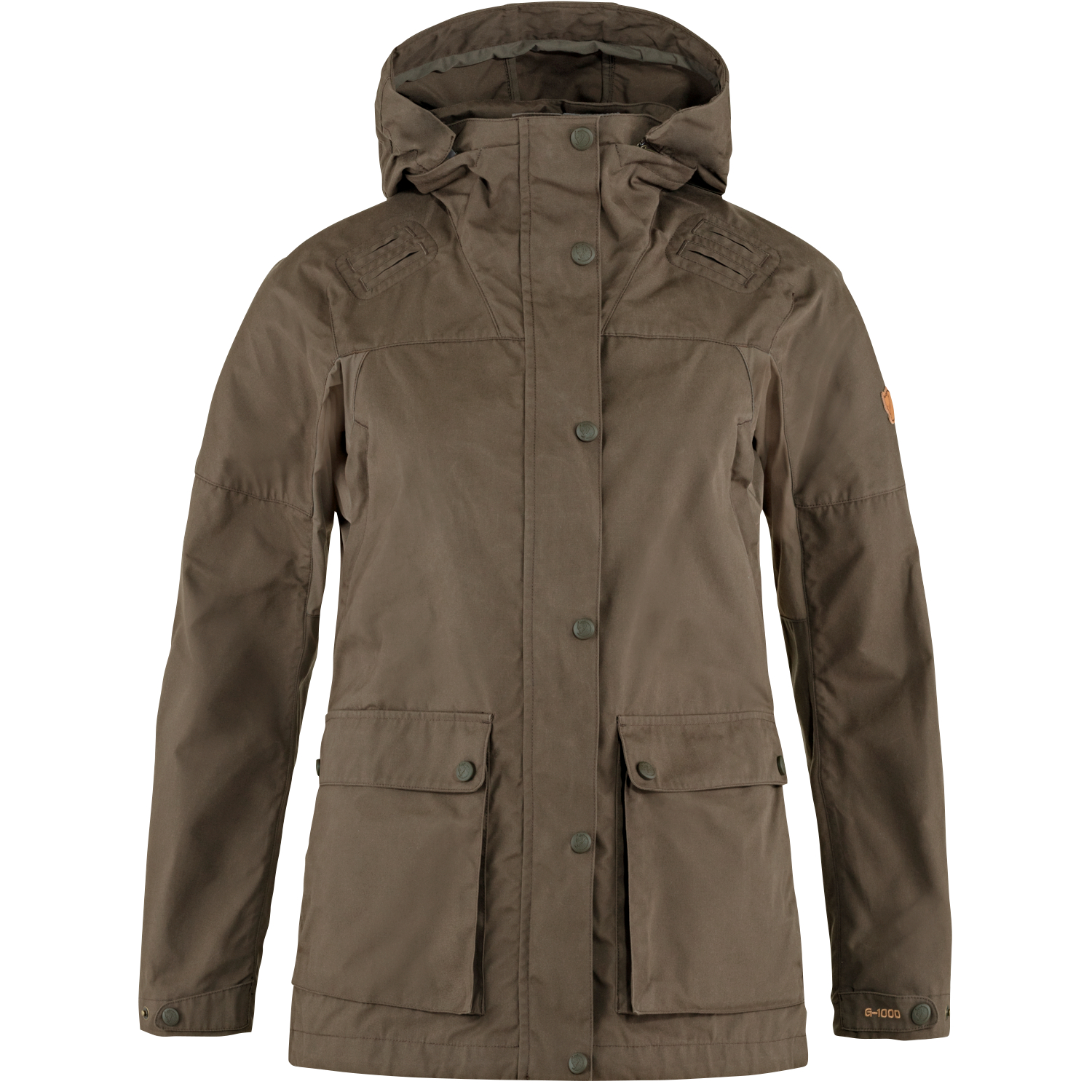 Fjällräven Lappland Forest Hybrid Jacket W Damen (Dark Olive) 