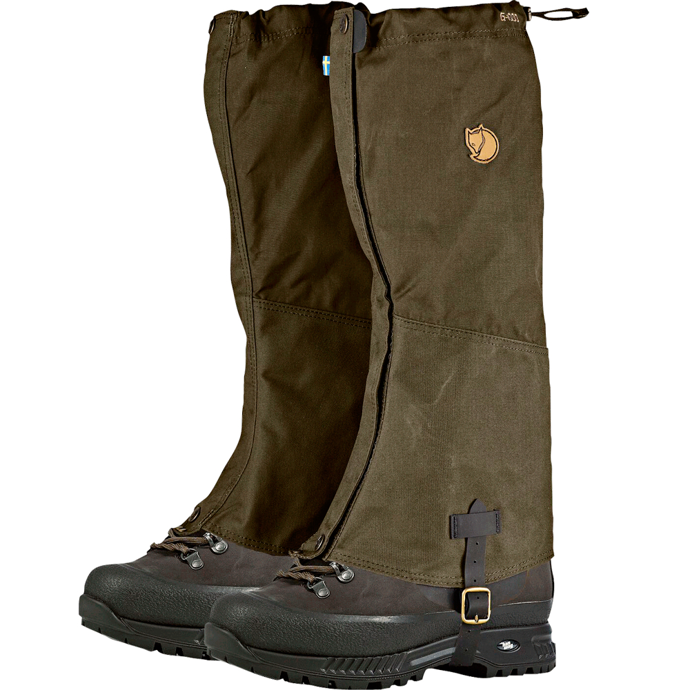 Fjällräven Unisex Singi Gaiters (Dark Olive) 